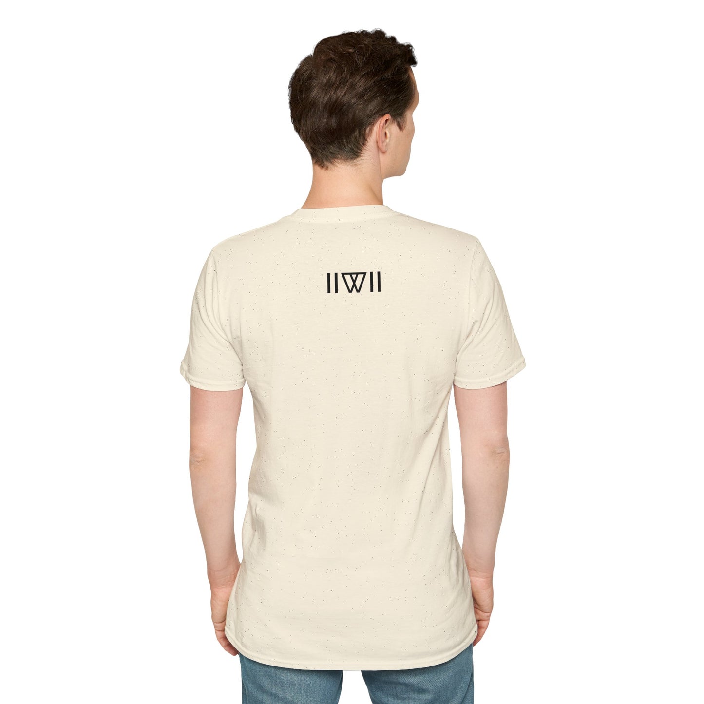 T-Shirt - The Big Logo - IIWII "It Is What It Is" pastel rainbow Unisex Soft style T-Shirt tee