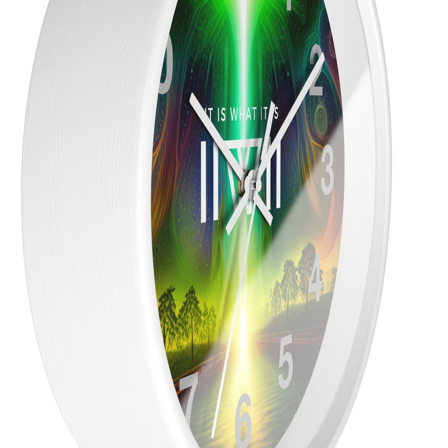 Wall Clock - IIWII logo "Higher Place" Clock