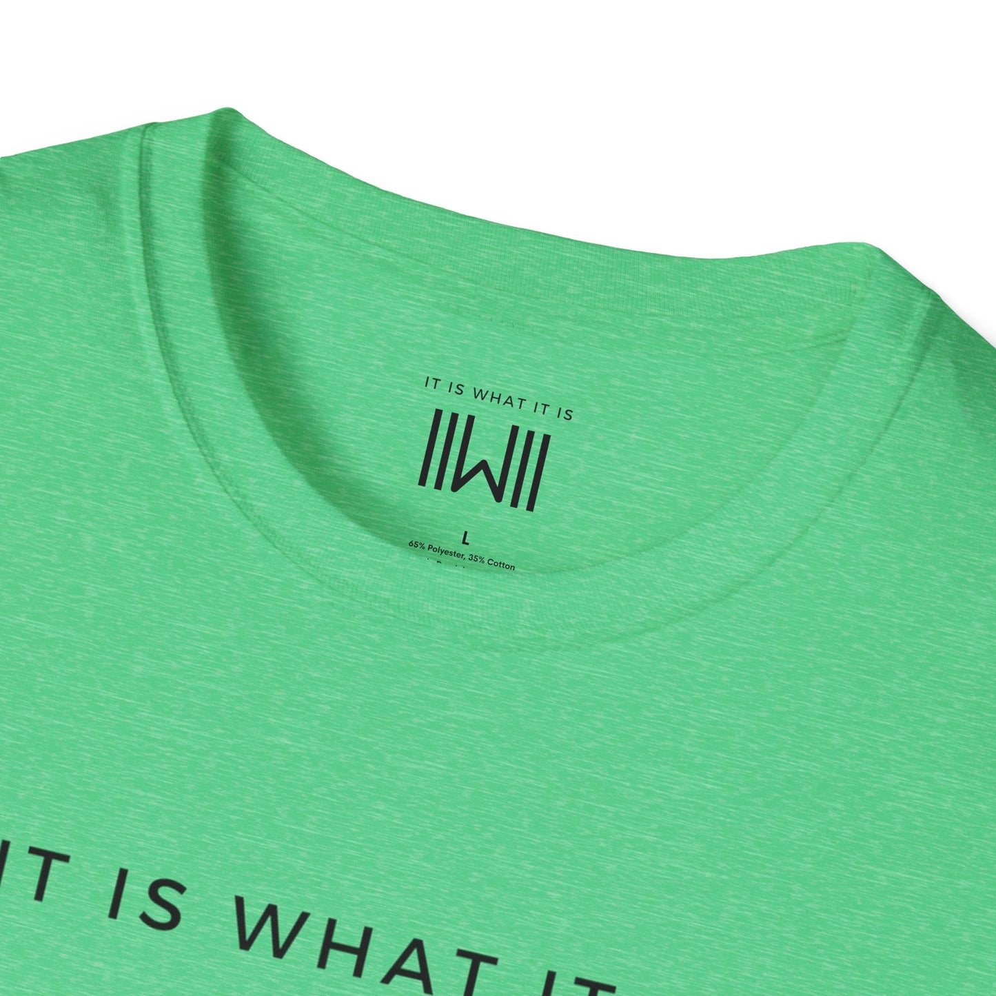 T-shirt - IIWII "It Is What It Is" Unisex Softstyle T-Shirt tee