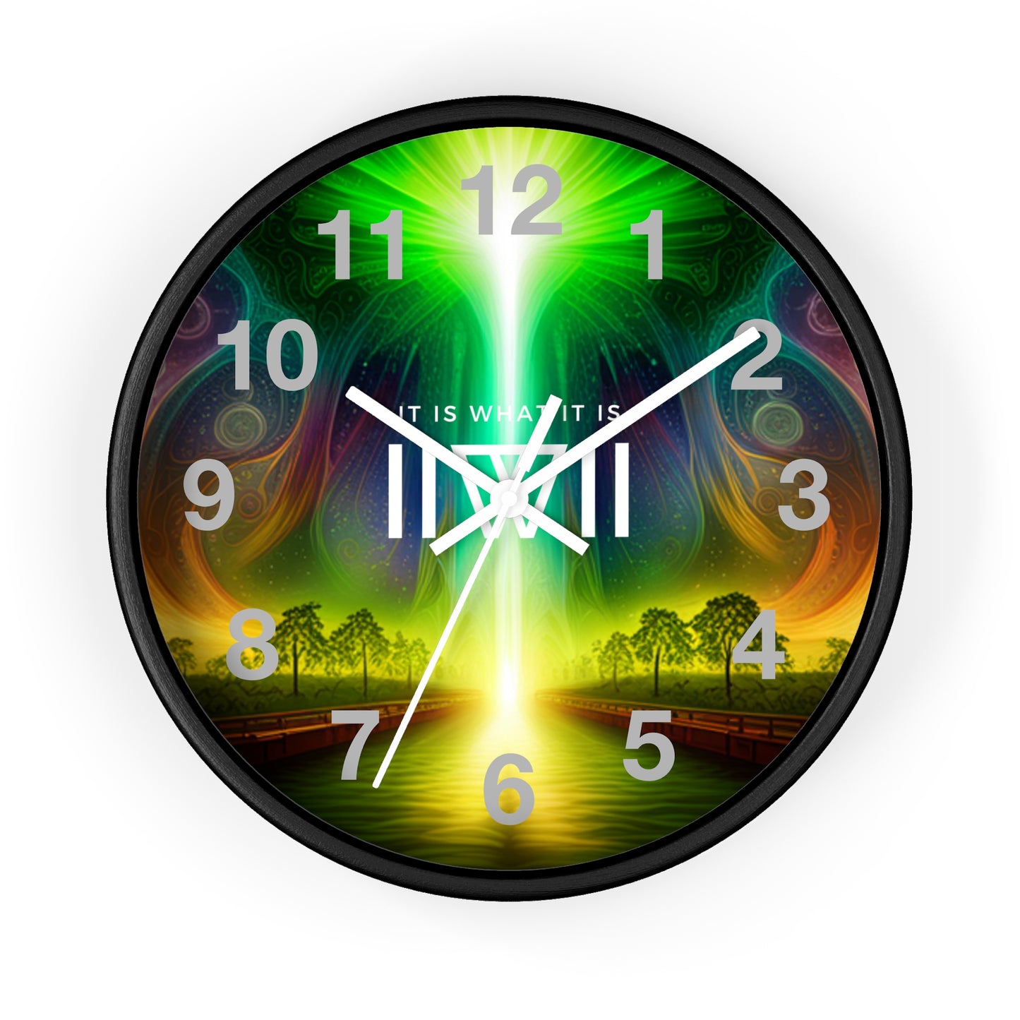 Wall Clock - IIWII logo "Higher Place" Clock
