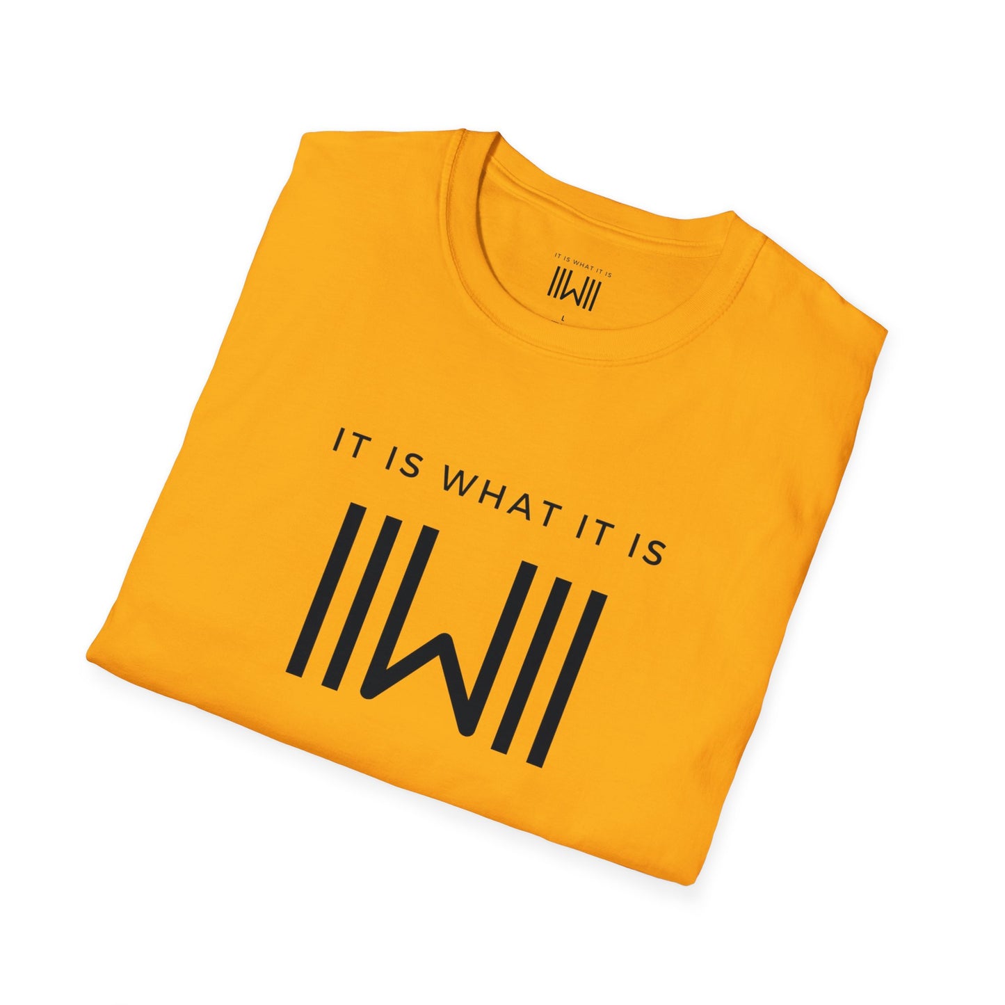 T-shirt - IIWII "It Is What It Is" Unisex Softstyle T-Shirt tee