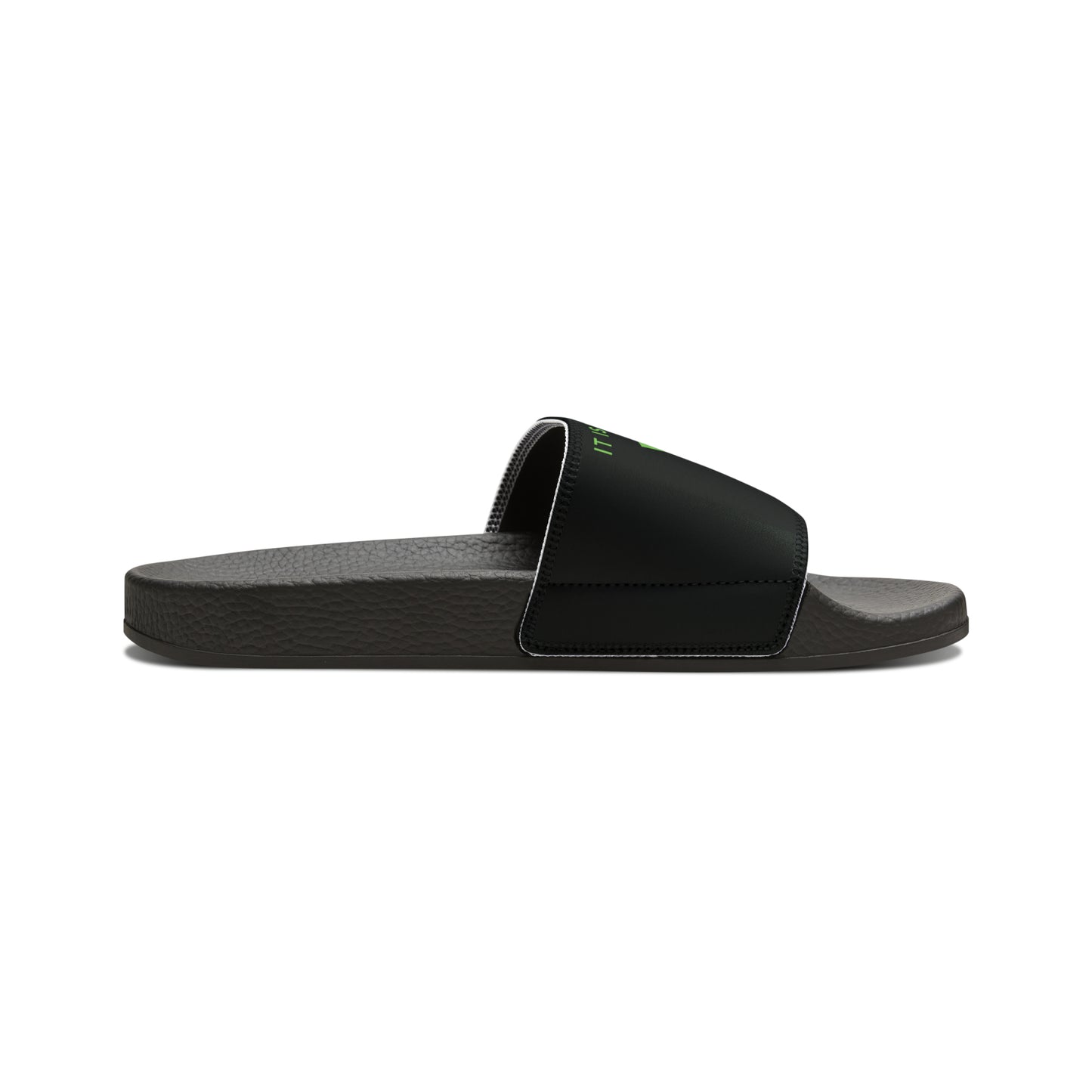 Slide Sandals Flip Flops - IIWII logo branded - Men's PU Slide Sandals