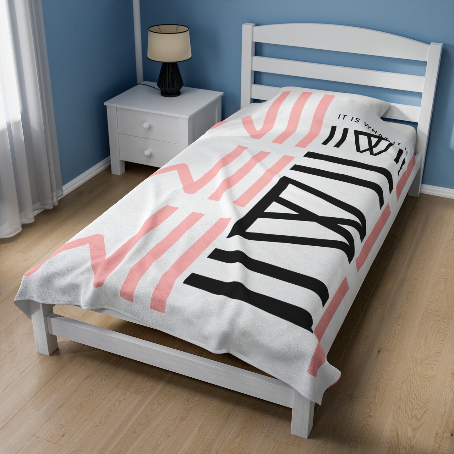 Blanket Bedcover - IIWII branded logo Velveteen Plush Blanket