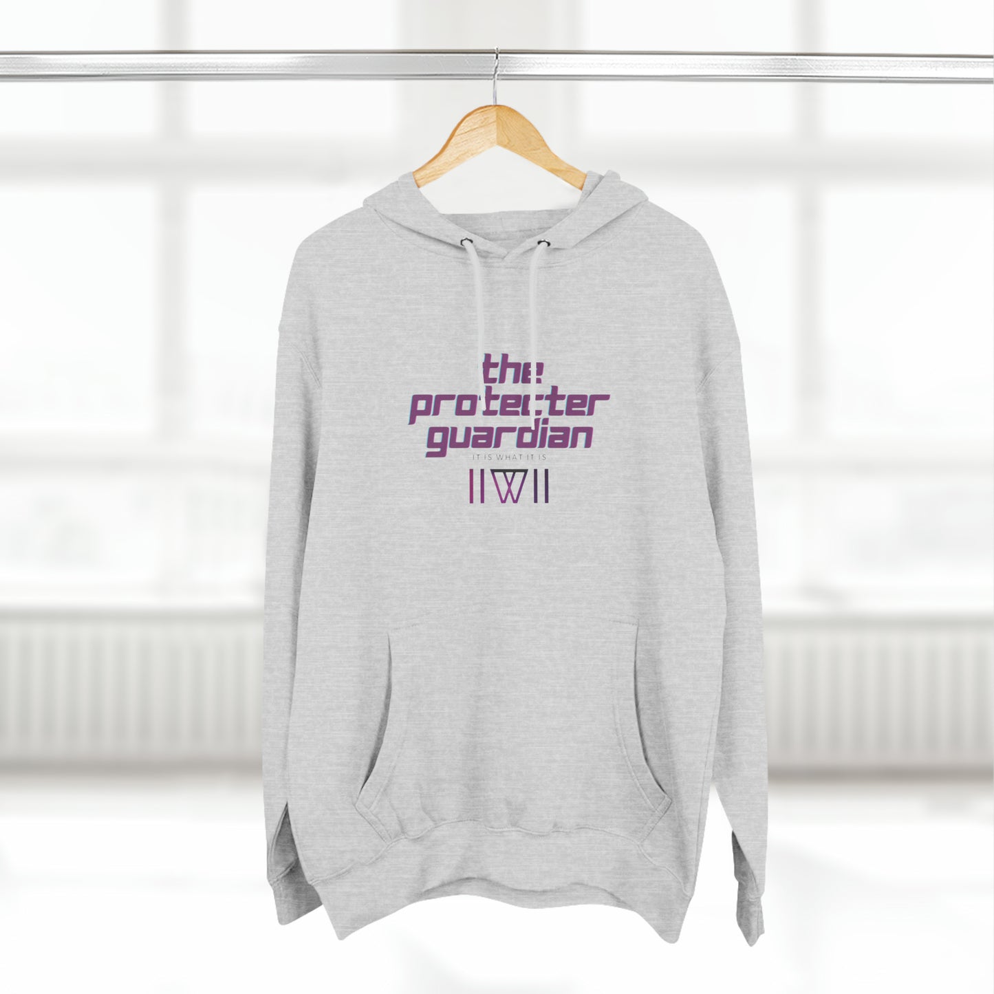 Hoody "Inter-dimensional, crumble bunnies" This is The Protector Guardian,  Unisex Premium Pullover Hoodie