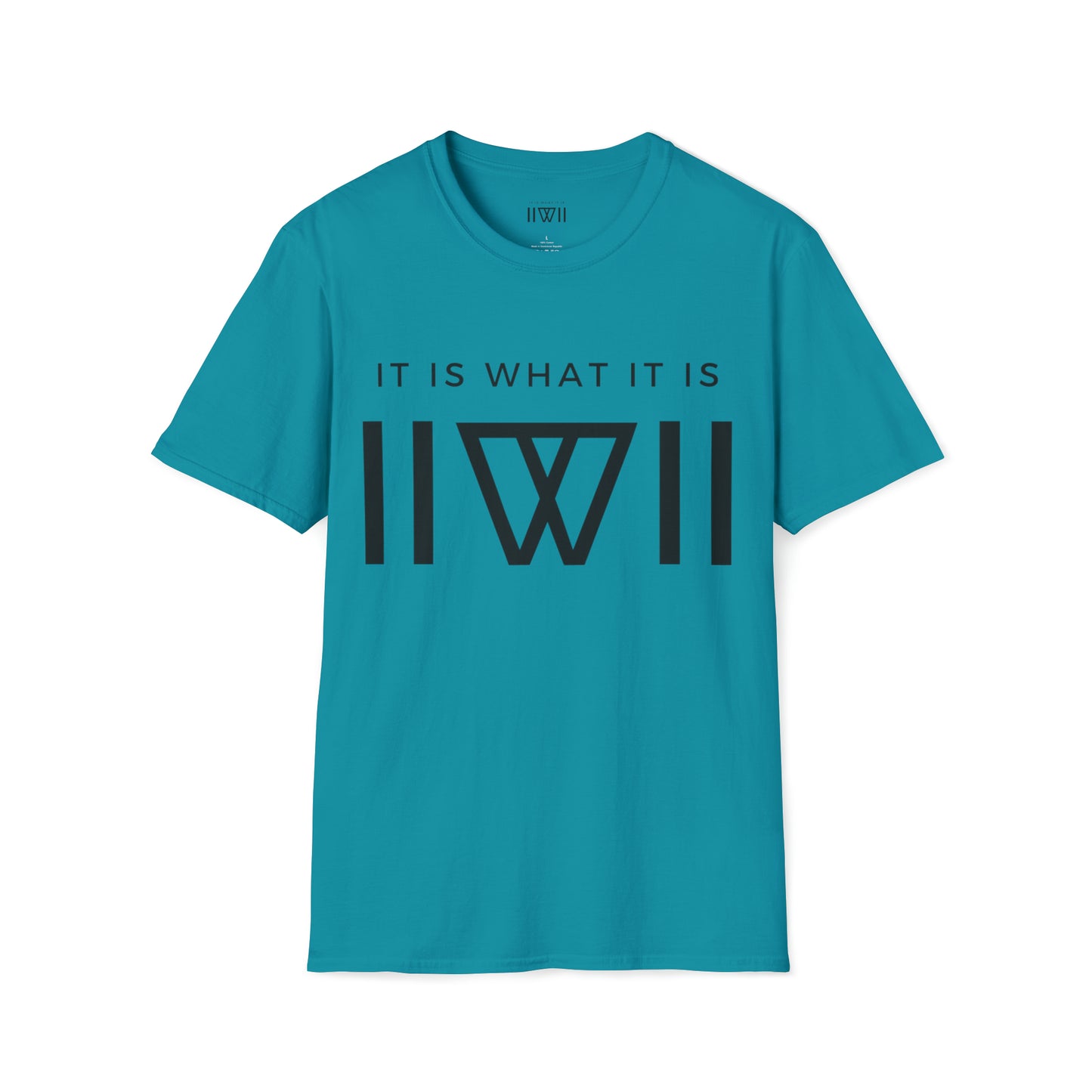 T-Shirt - The Big Logo - IIWII "It Is What It Is" Unisex Soft style T-Shirt tee