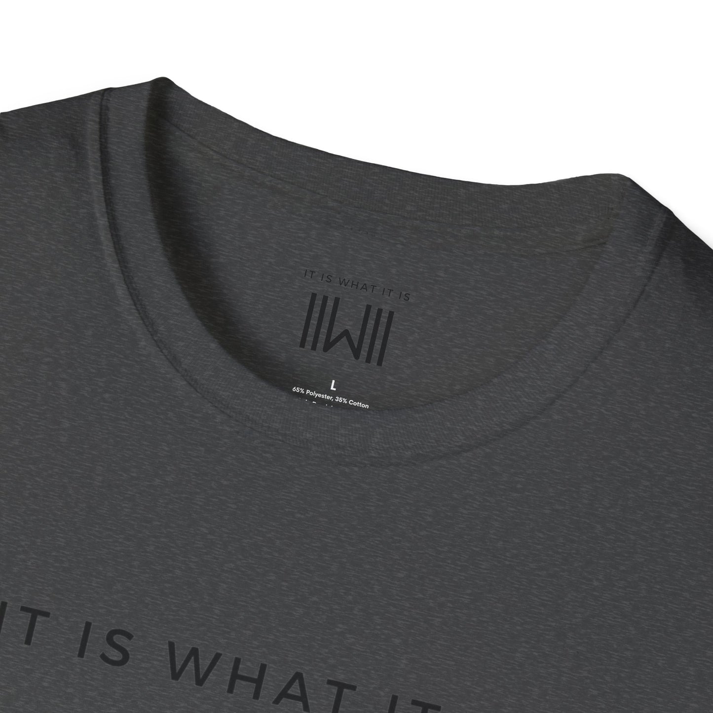 T-shirt - IIWII "It Is What It Is" Unisex Softstyle T-Shirt tee