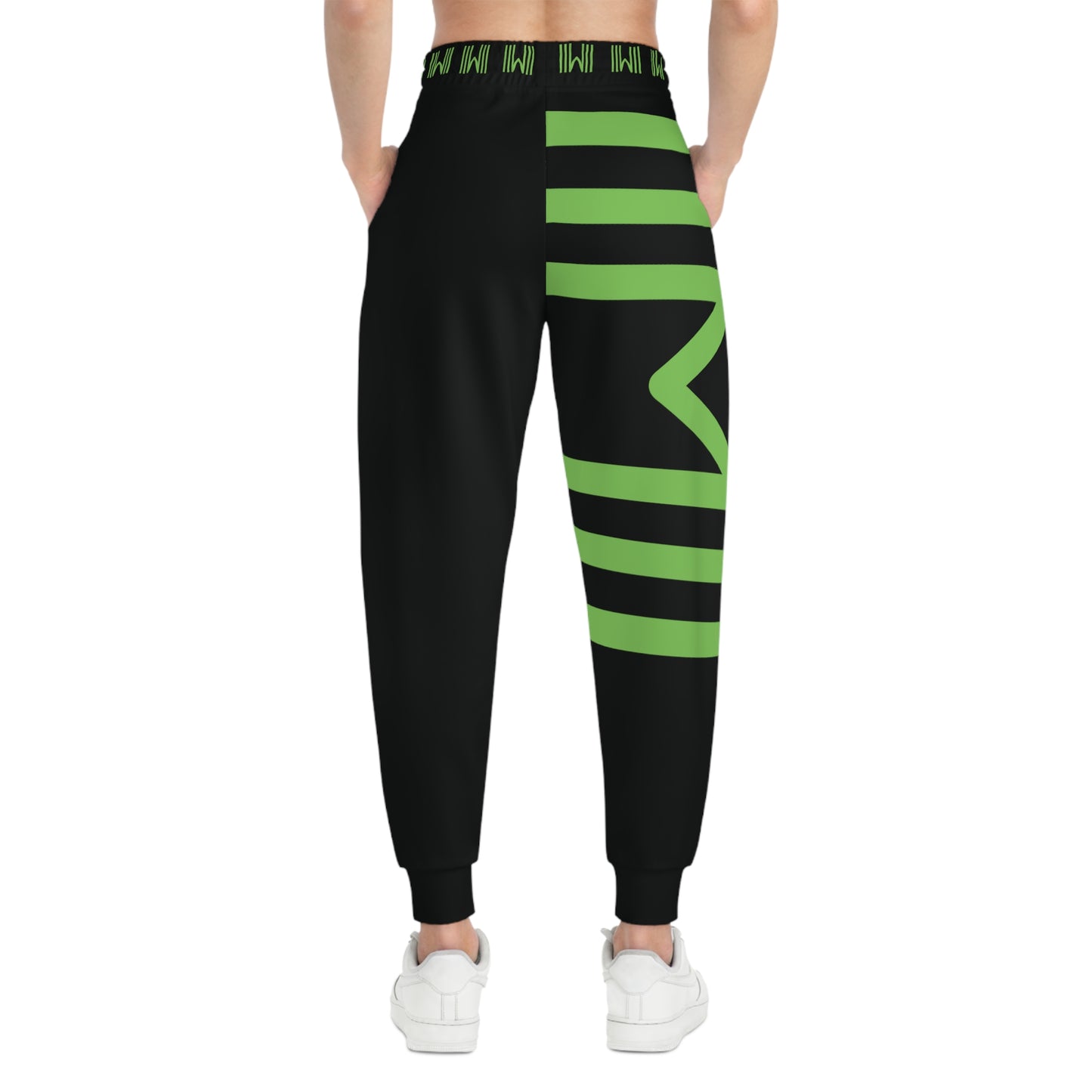 Joggers Jogging Bottoms track - IIWII Unisex logo Athletic Joggers (AOP)