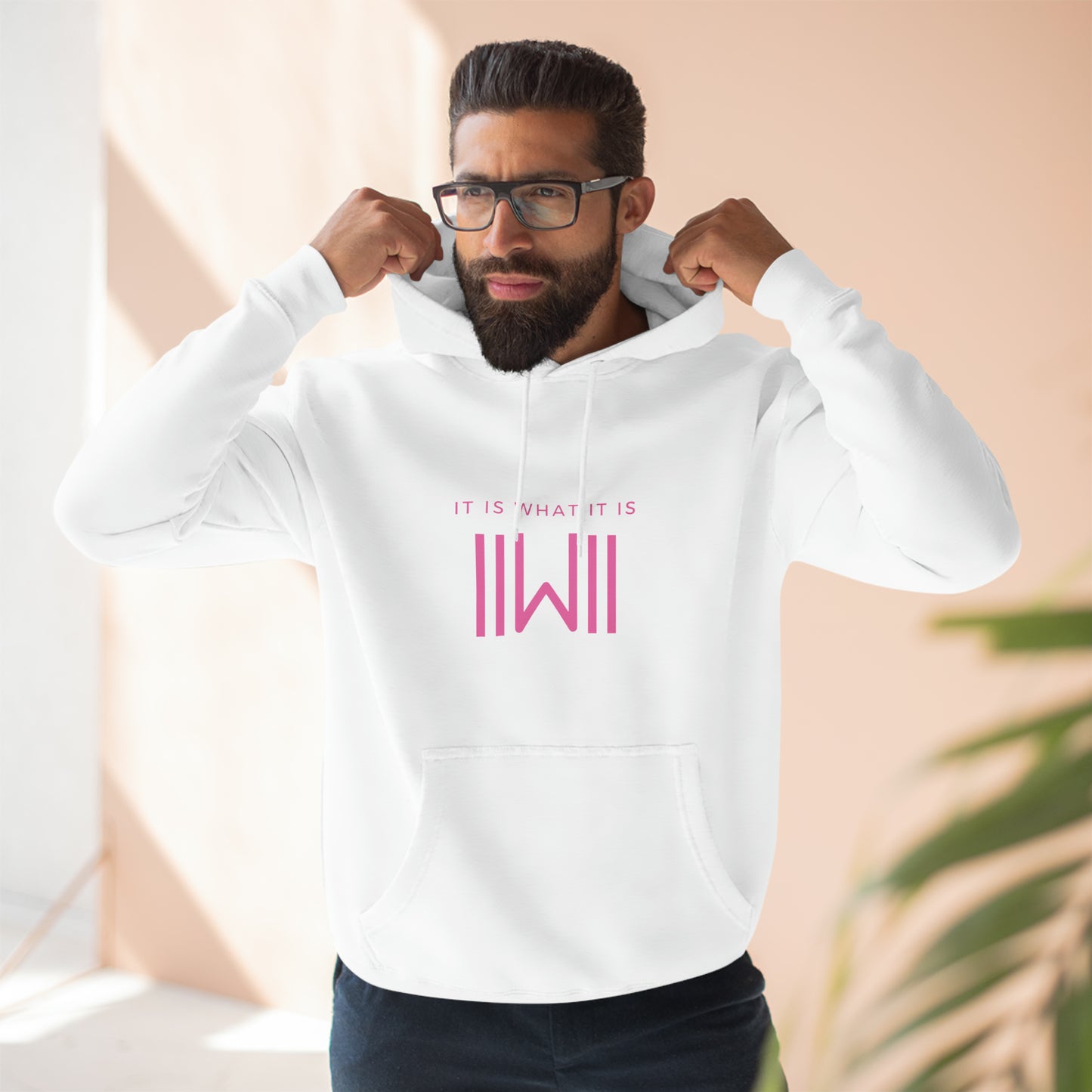 Comfy Hoody IIWII - It Is What It Is - Unisex Premium Pullover Hoodie