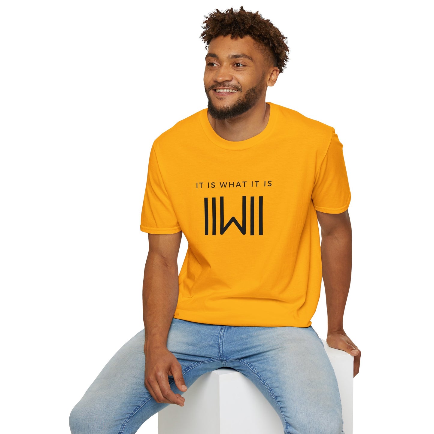 T-shirt - IIWII "It Is What It Is" Unisex Softstyle T-Shirt tee