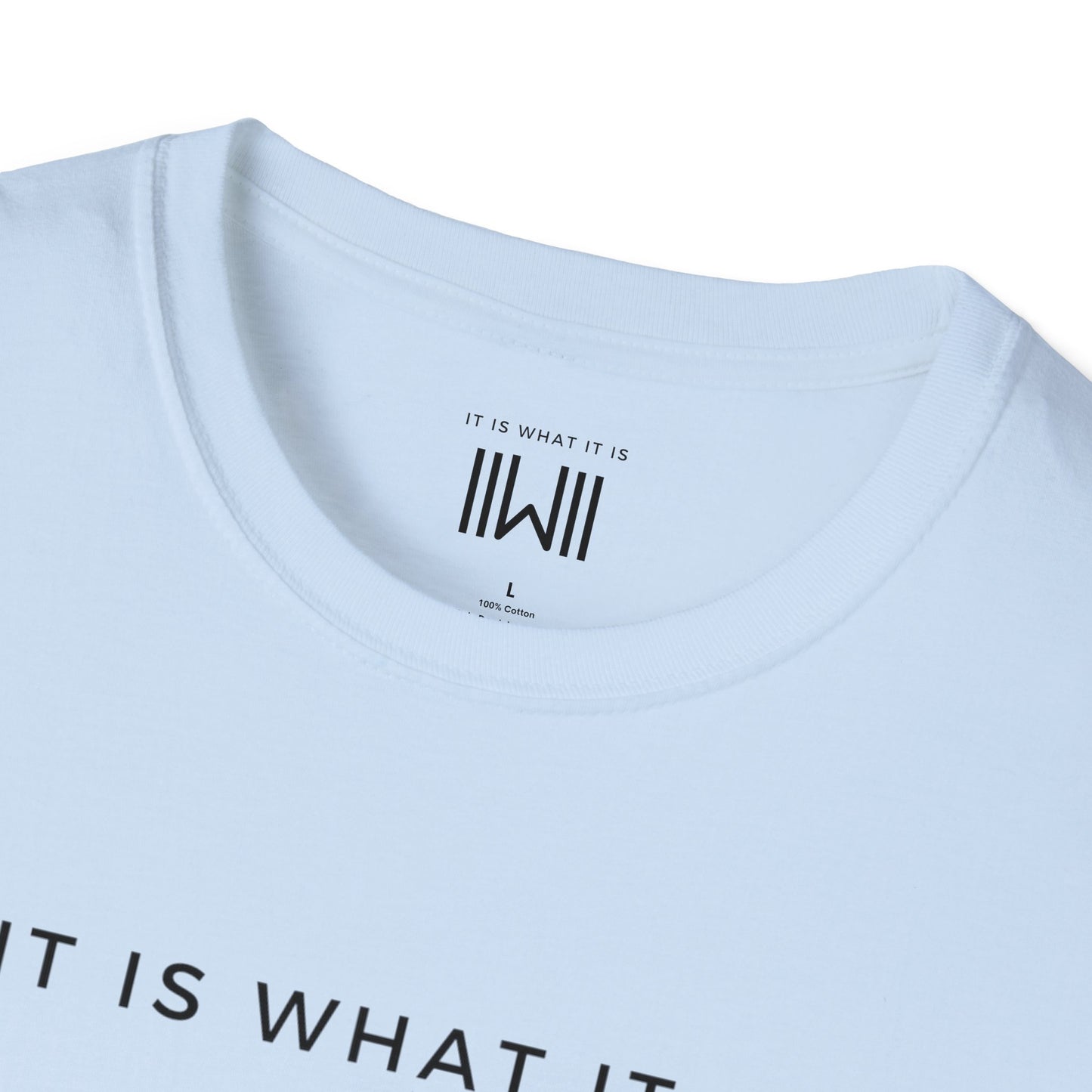 T-shirt - IIWII "It Is What It Is" Unisex Softstyle T-Shirt tee