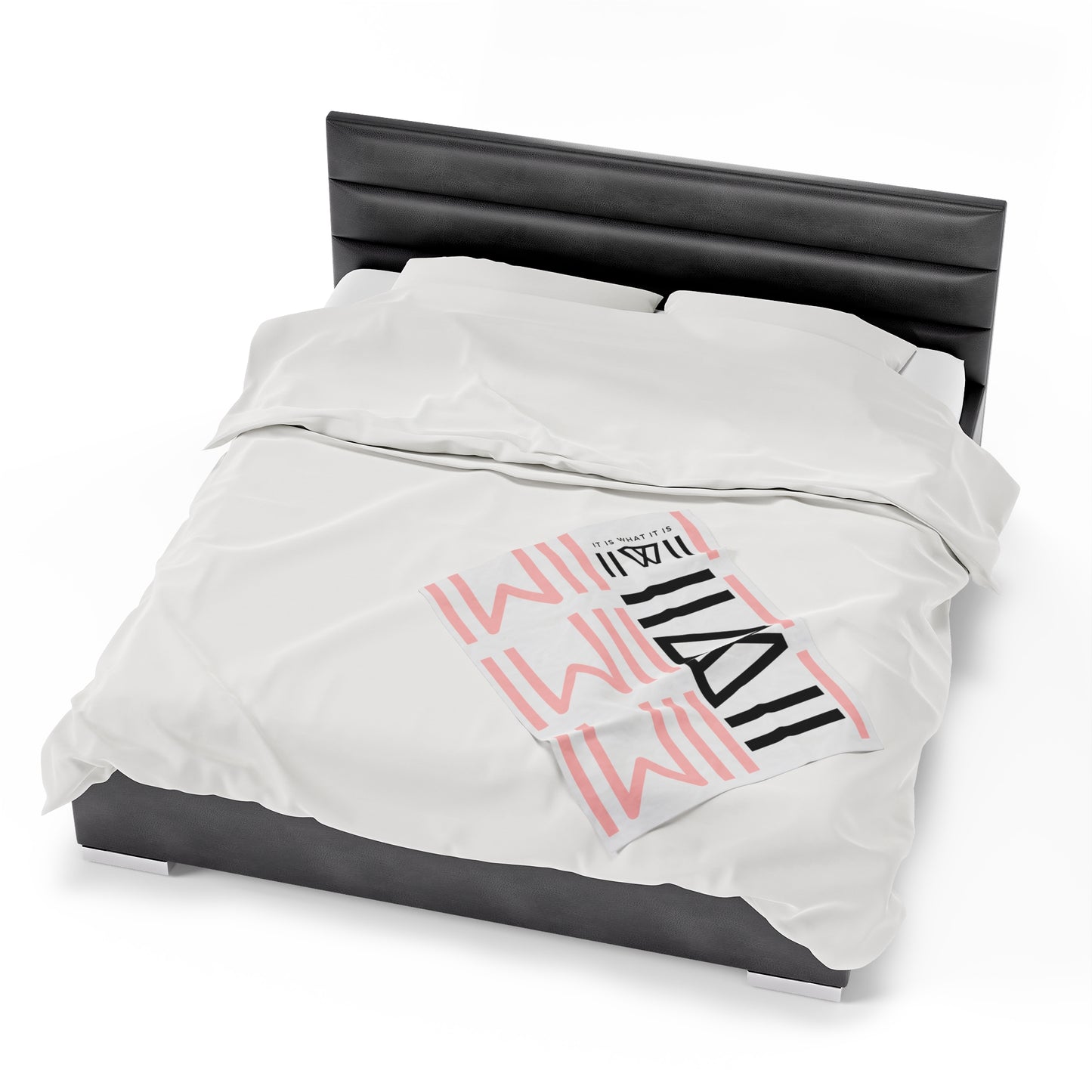 Blanket Bedcover - IIWII branded logo Velveteen Plush Blanket