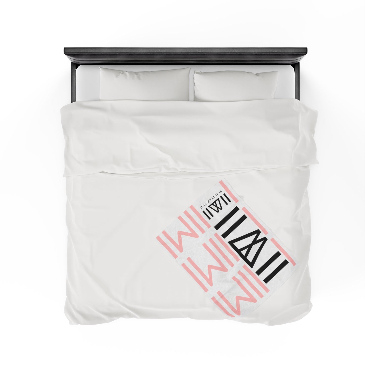 Blanket Bedcover - IIWII branded logo Velveteen Plush Blanket