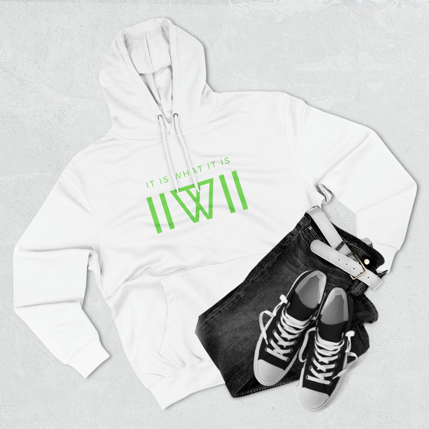 Hoody - IIWII logo Unisex Premium Pullover Hoodie