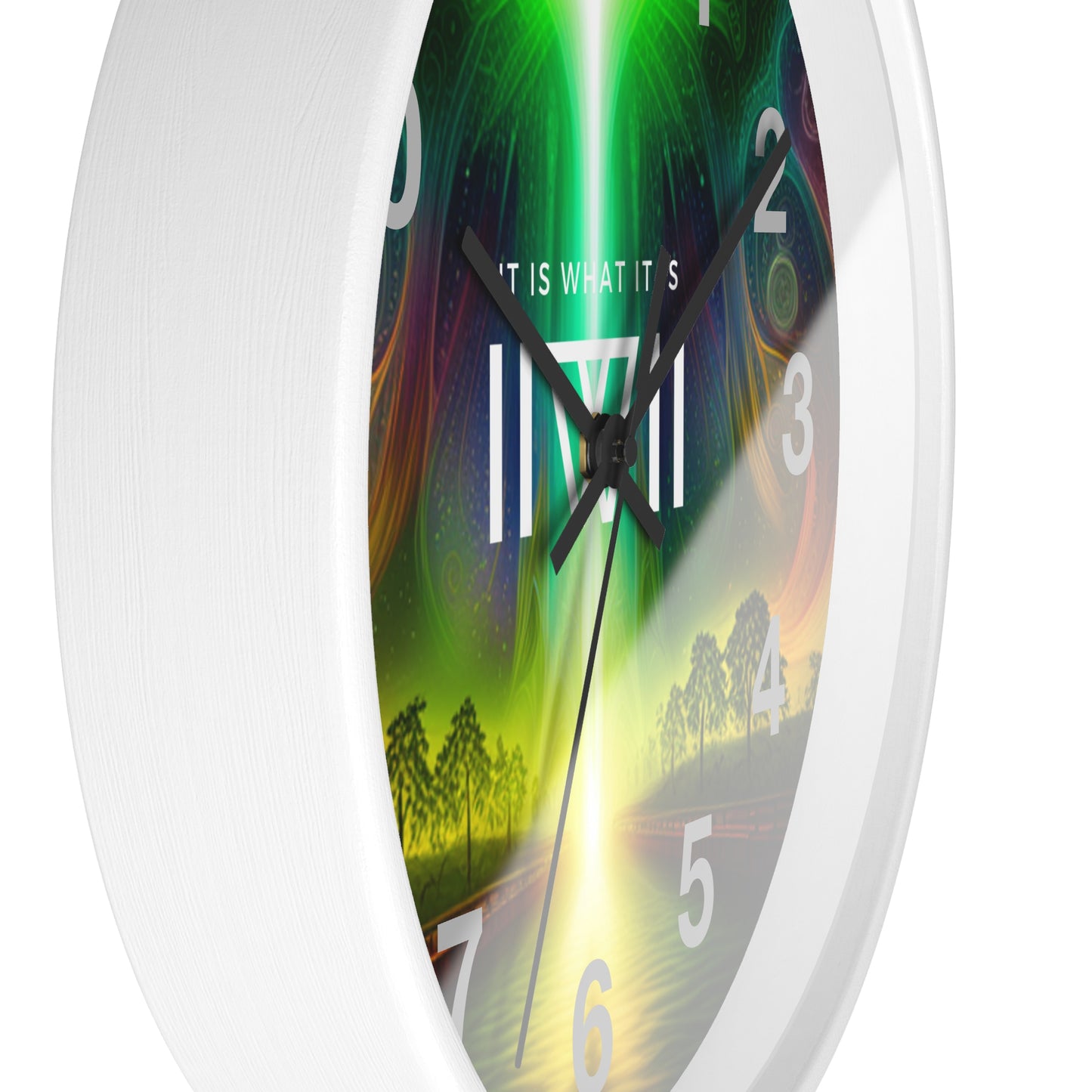 Wall Clock - IIWII logo "Higher Place" Clock