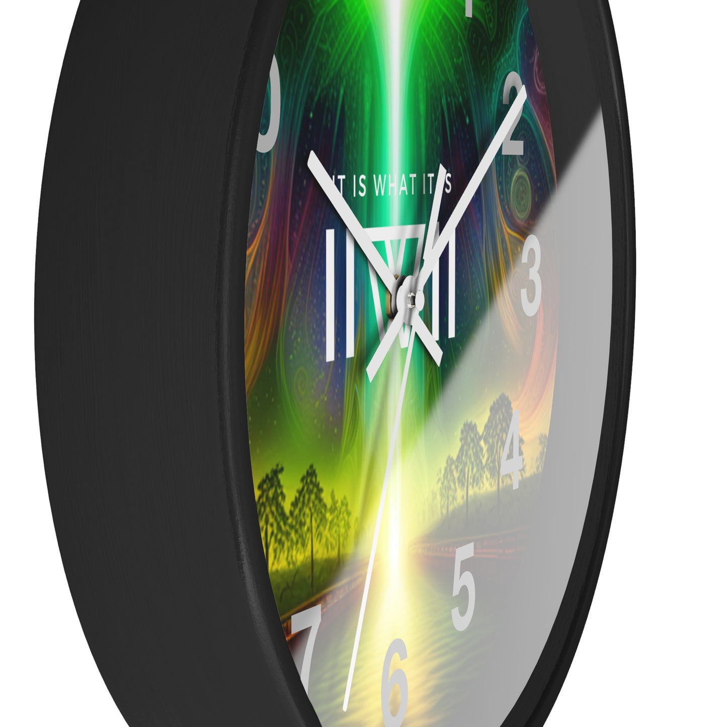 Wall Clock - IIWII logo "Higher Place" Clock