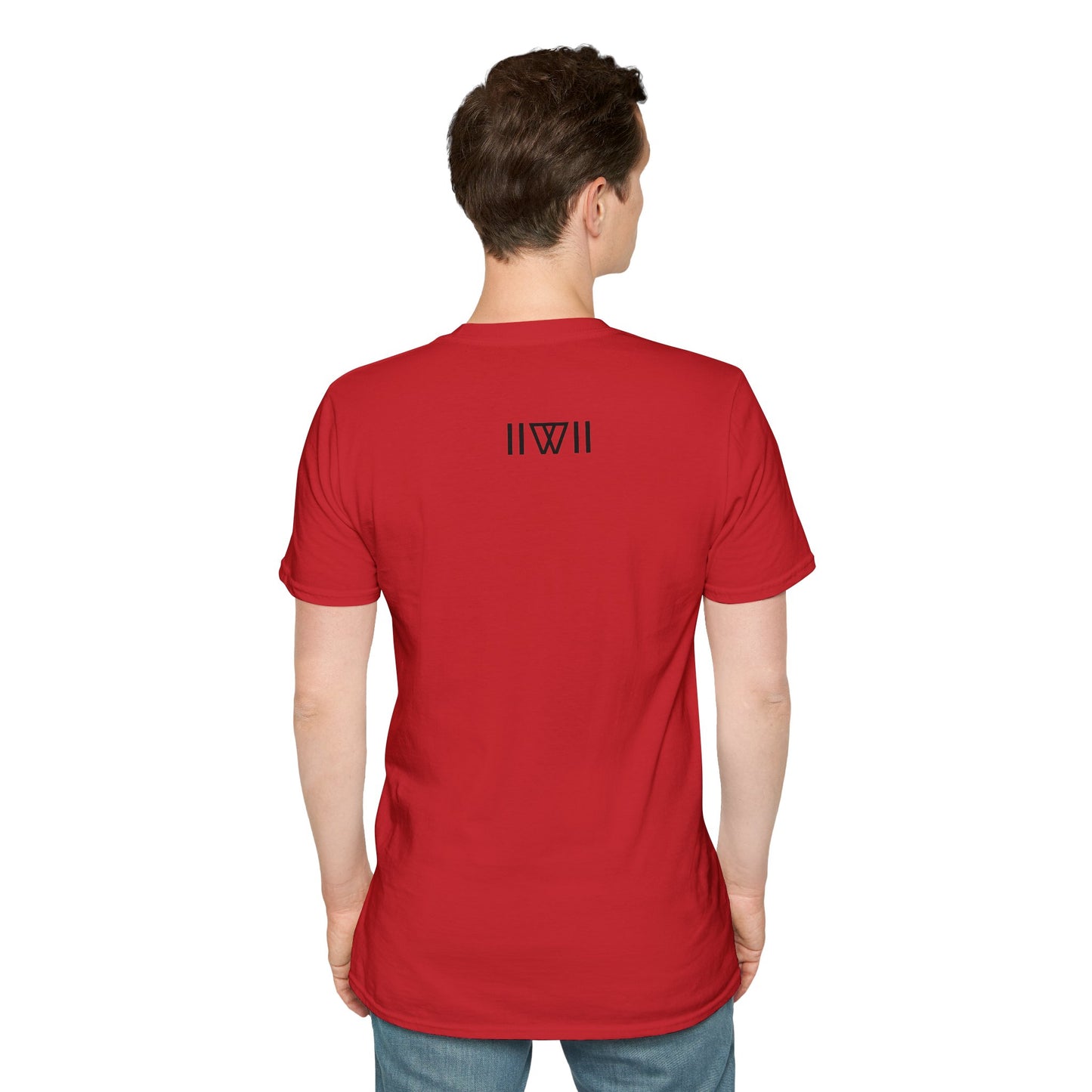 T-Shirt - The Big Logo - IIWII "It Is What It Is" pastel rainbow Unisex Soft style T-Shirt tee