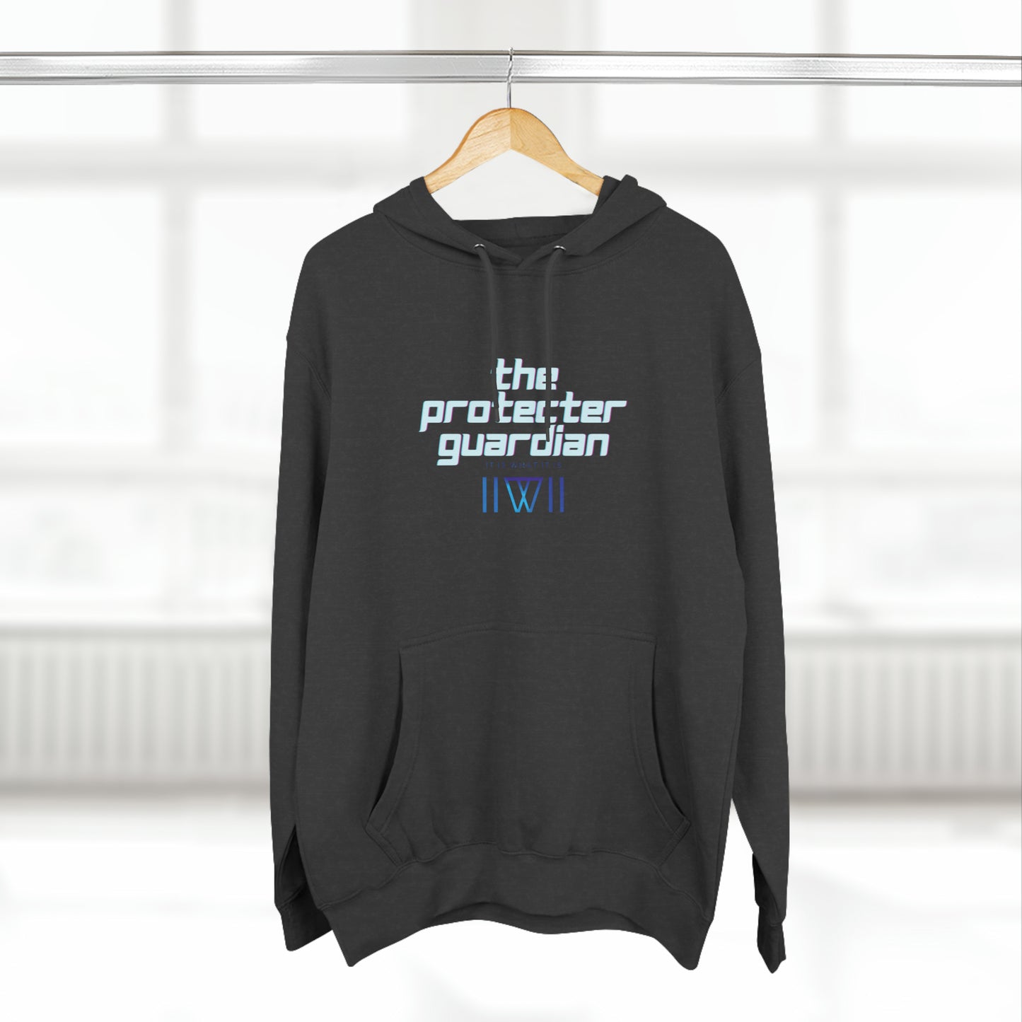 Hoody "Inter-dimensional, crumble bunnies" This is The Protector Guardian,  Unisex Premium Pullover Hoodie