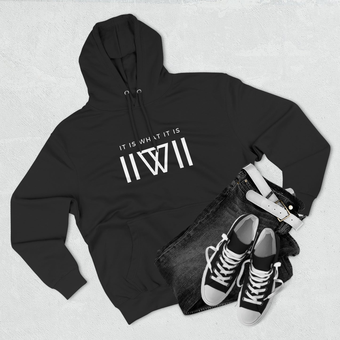 Hoody - IIWII logo Unisex Premium Pullover Hoodie