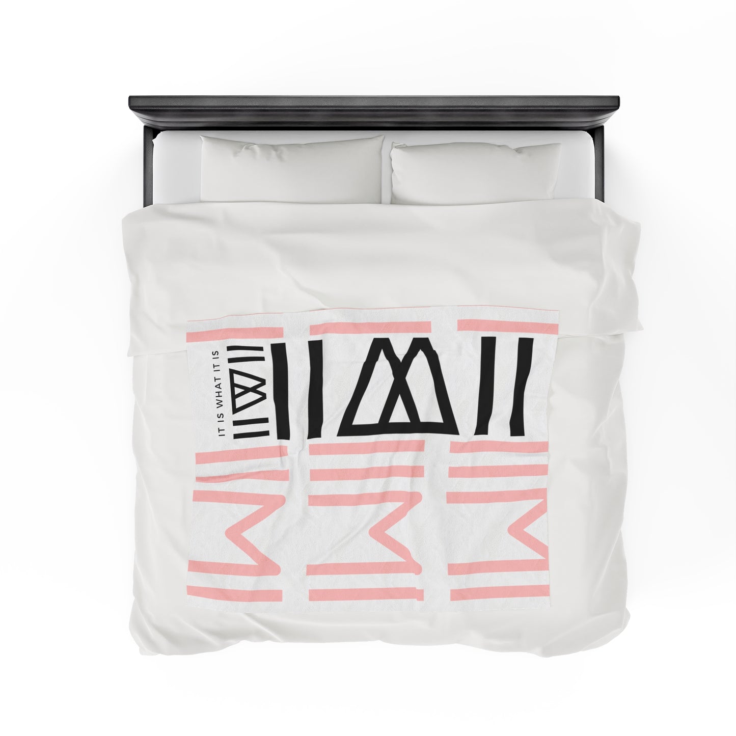 Blanket Bedcover - IIWII branded logo Velveteen Plush Blanket
