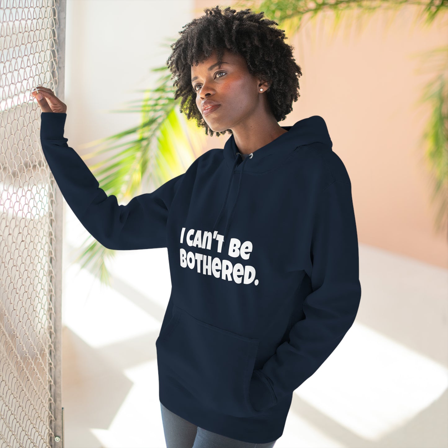 Hoody "I can't be bothered." IIWII – Unisex Premium Pullover Hoodie