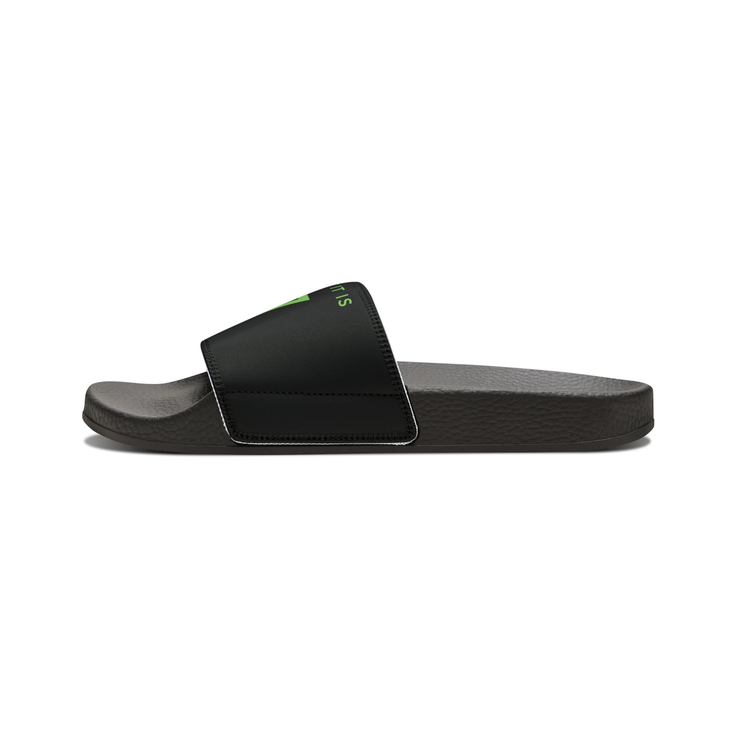 Slide Sandals Flip Flops - IIWII logo branded - Men's PU Slide Sandals