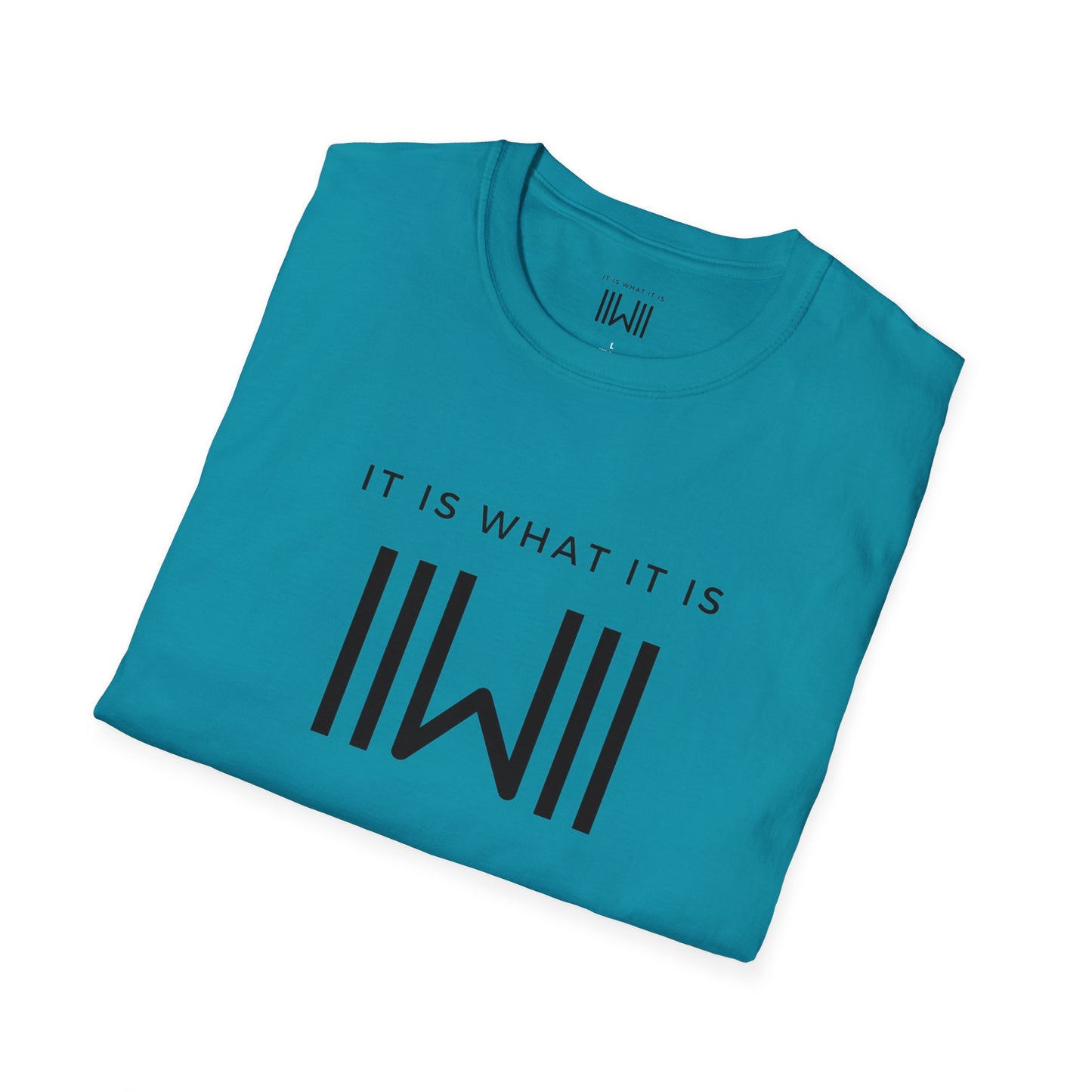 T-shirt - IIWII "It Is What It Is" Unisex Softstyle T-Shirt tee