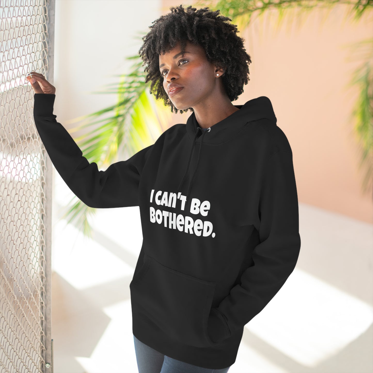 Hoody "I can't be bothered." IIWII – Unisex Premium Pullover Hoodie