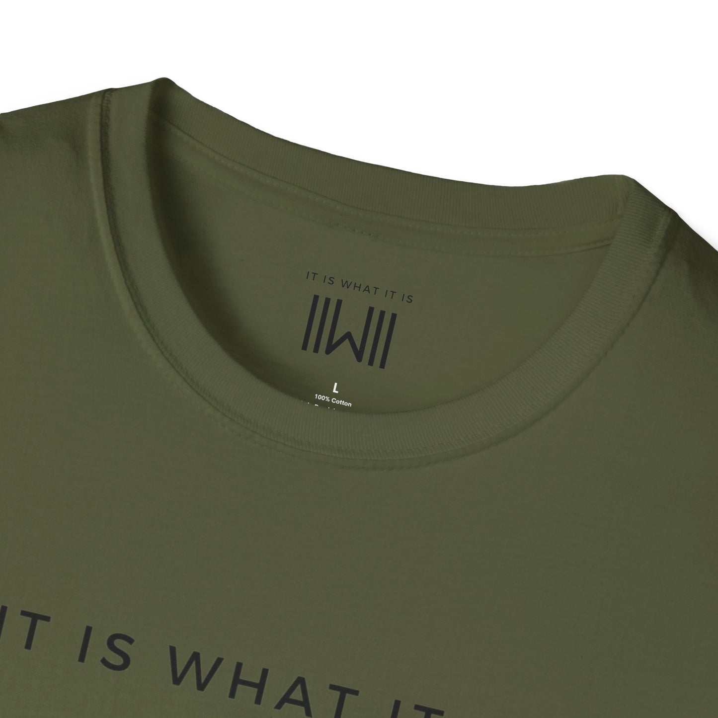 T-shirt - IIWII "It Is What It Is" Unisex Softstyle T-Shirt tee