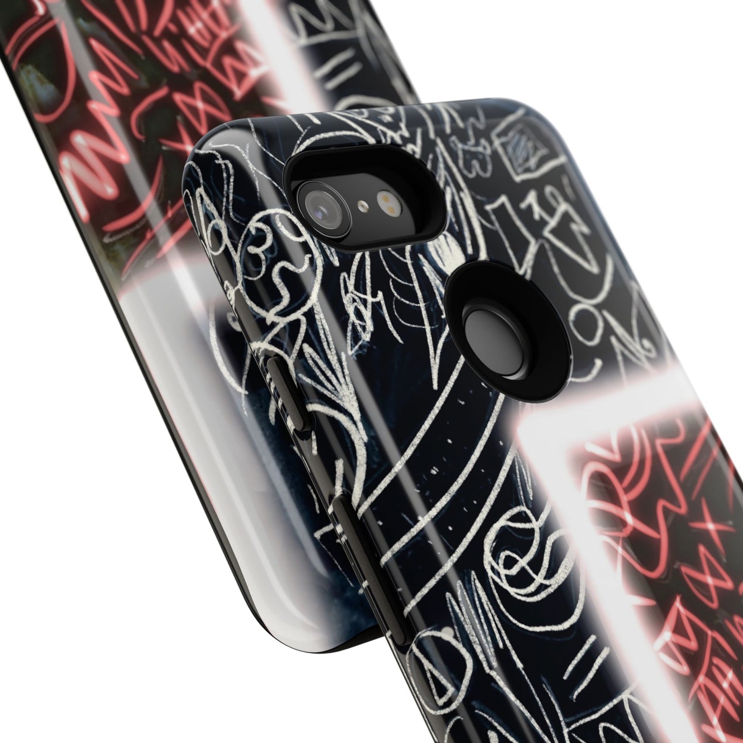 Artistic Phone Case - Unique Design with Quote