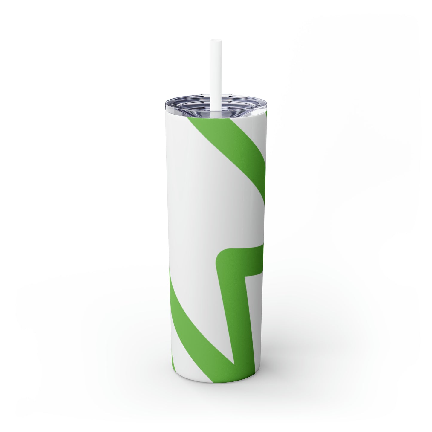 Water Bottle Flask Tumbler - IIWII Skinny Tumbler with Straw, 20oz