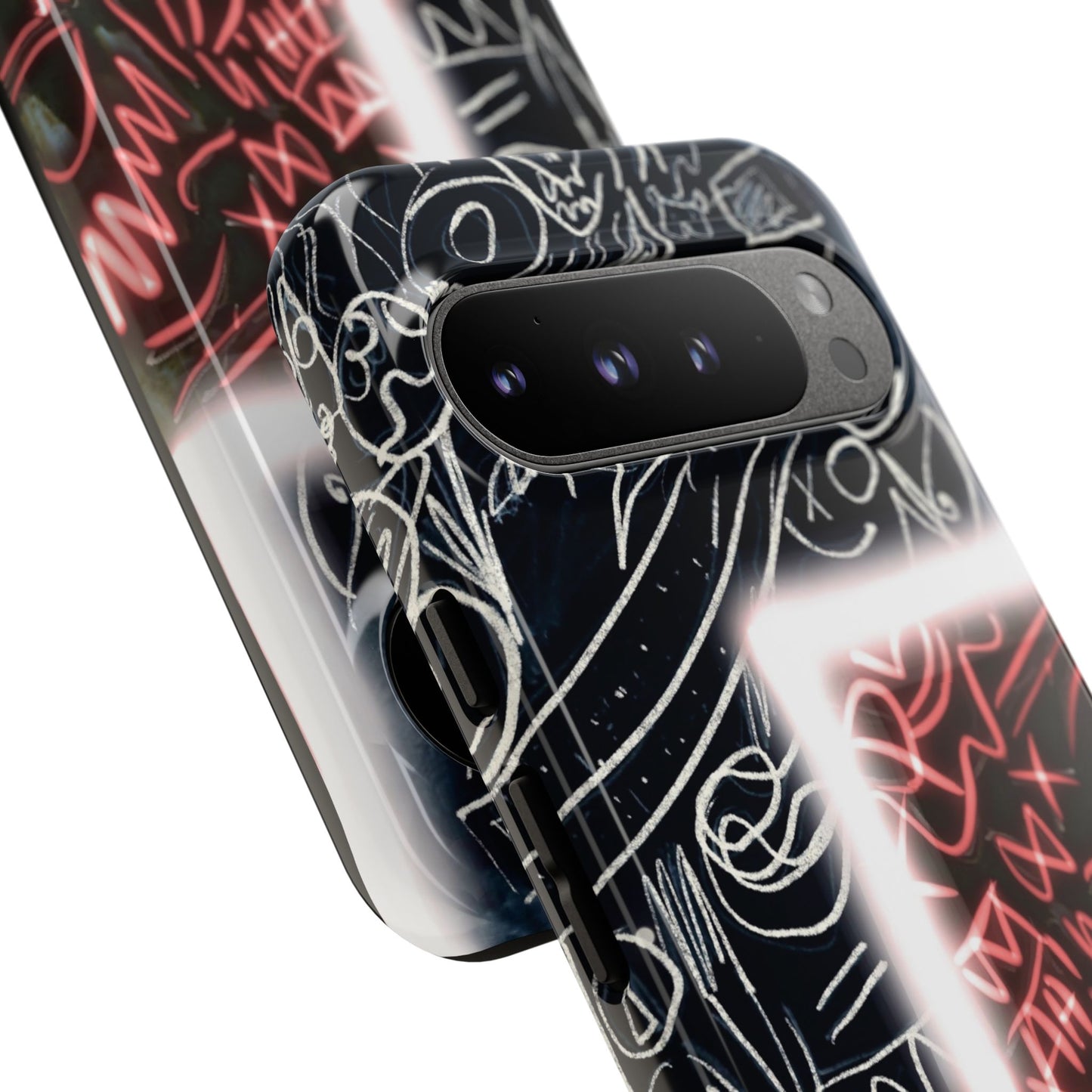 Artistic Phone Case - Unique Design with Quote