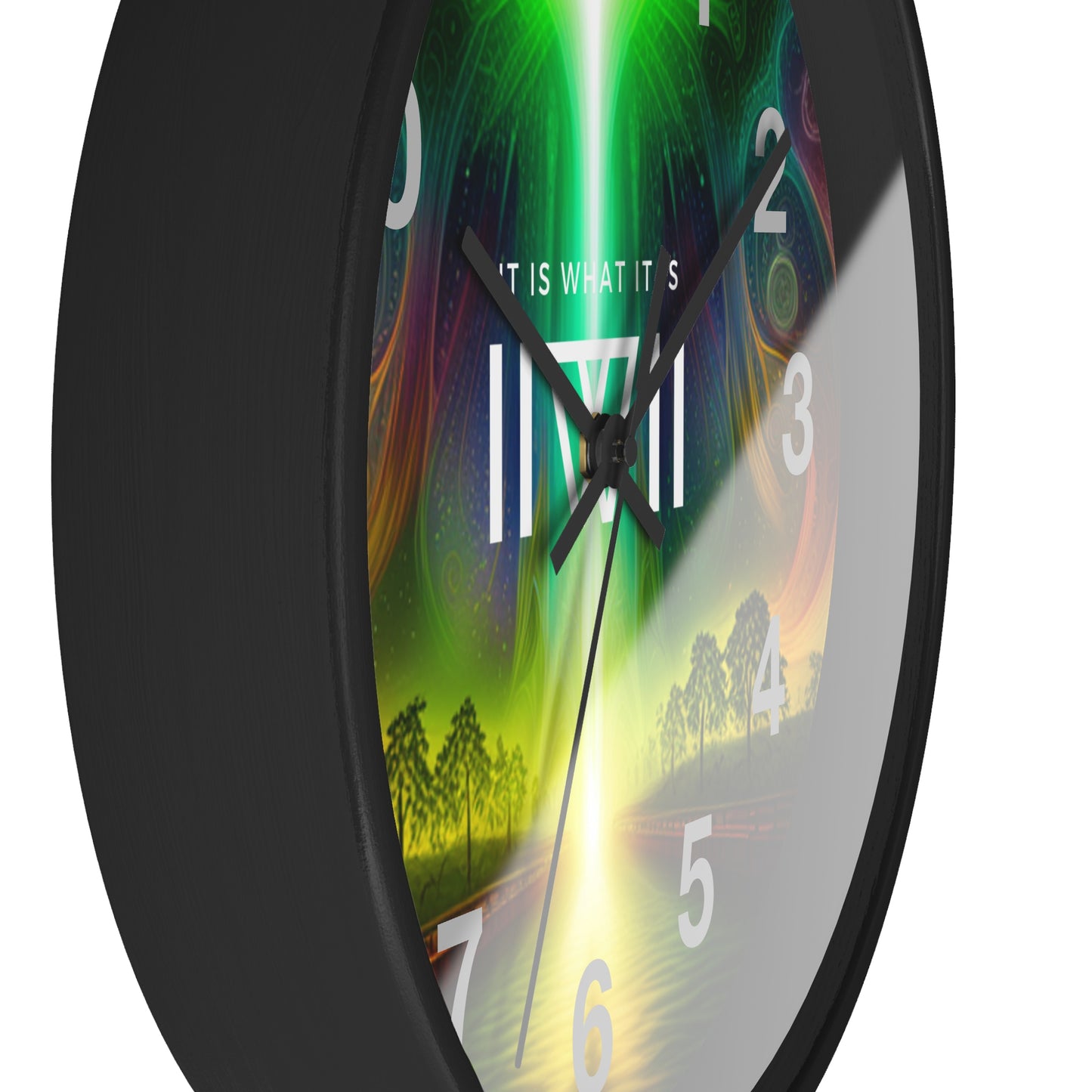 Wall Clock - IIWII logo "Higher Place" Clock