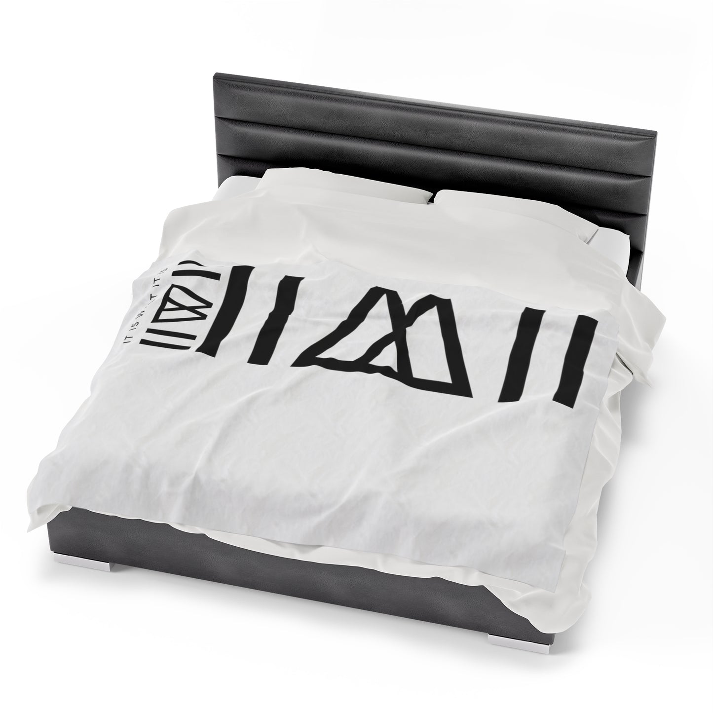 IIWII branded *LOGO* Velveteen Plush Blanket