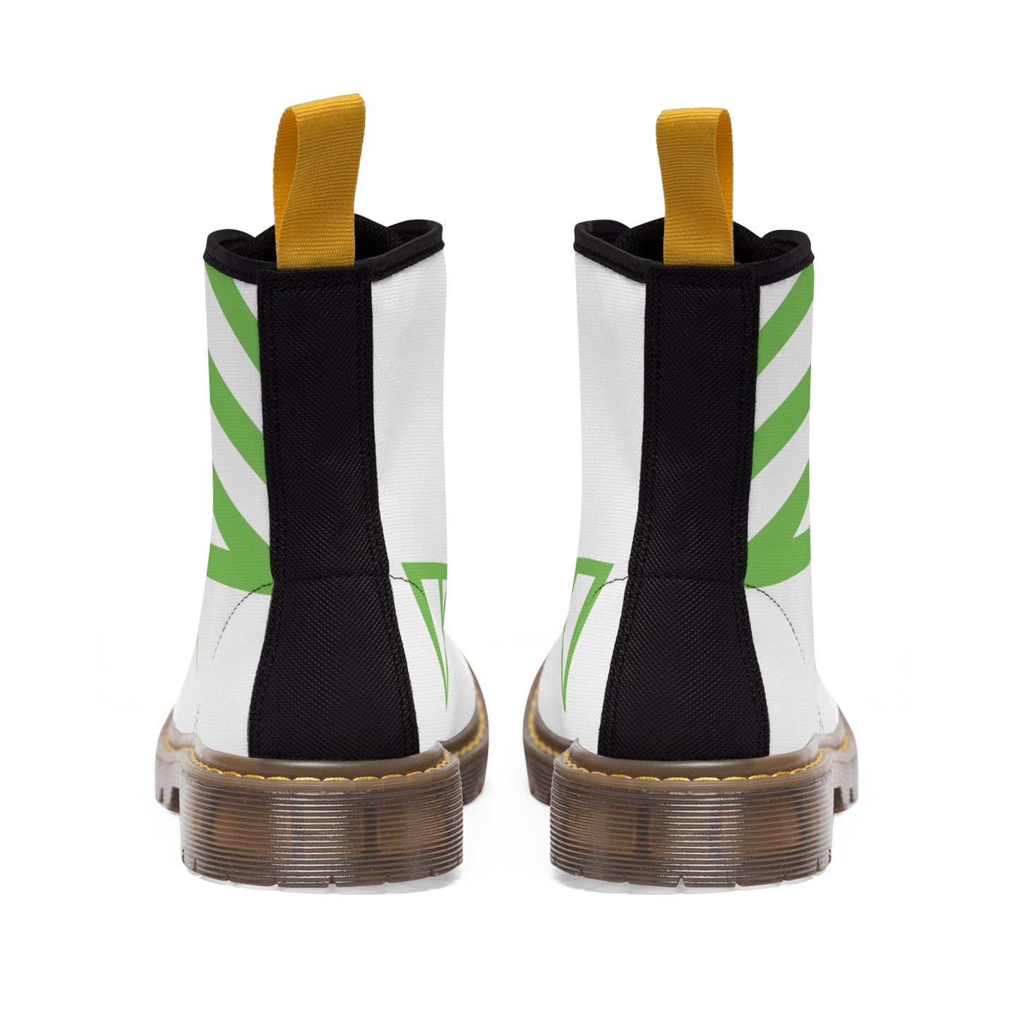Boots Dr. Martin Style *Limited edition IIWII Men's Canvas Boots in black and brown soul