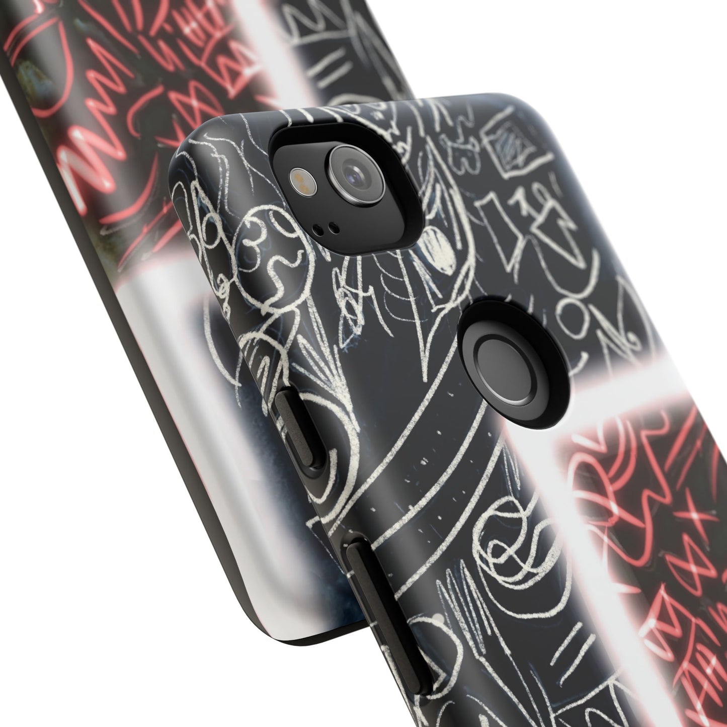 Artistic Phone Case - Unique Design with Quote