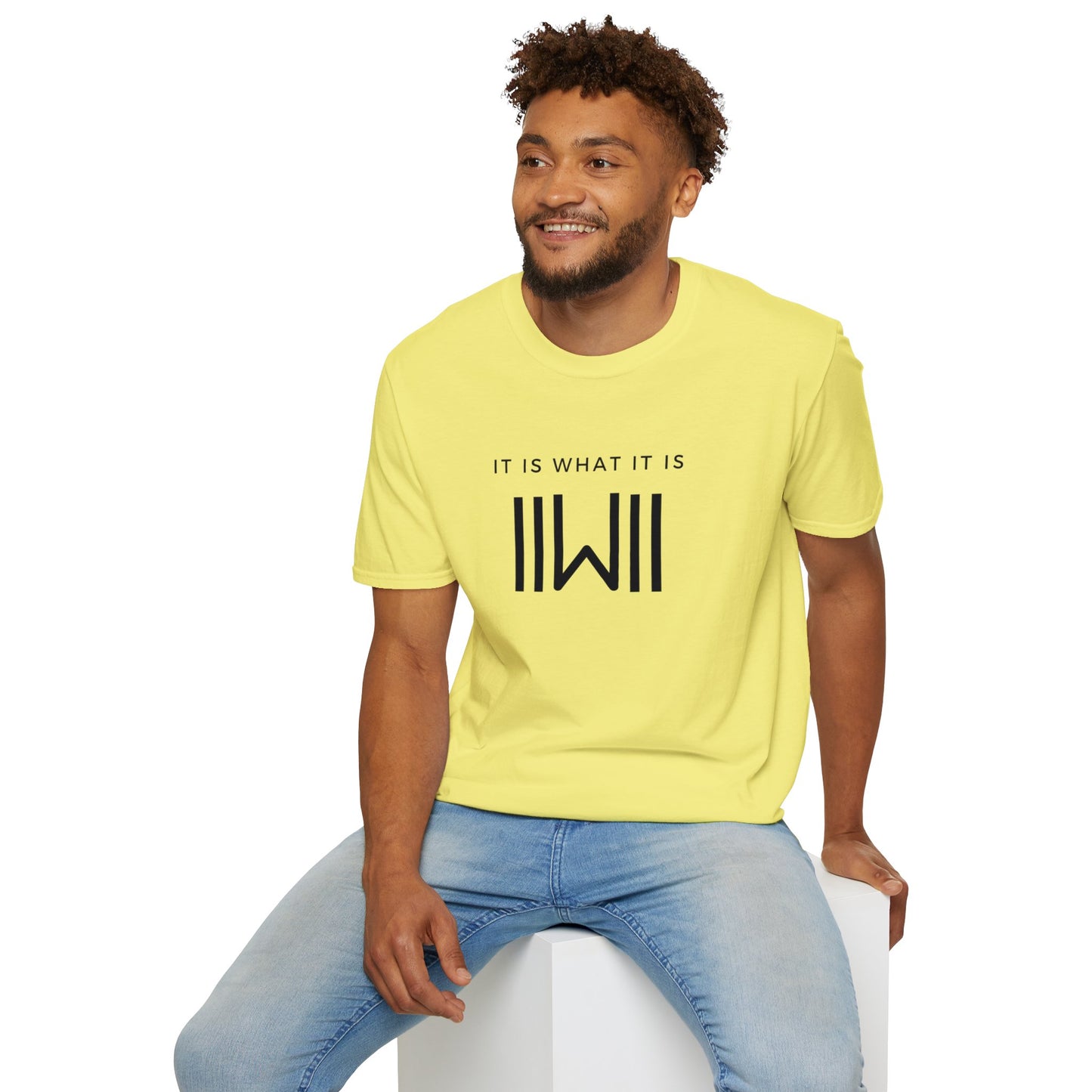 T-shirt - IIWII "It Is What It Is" Unisex Softstyle T-Shirt tee