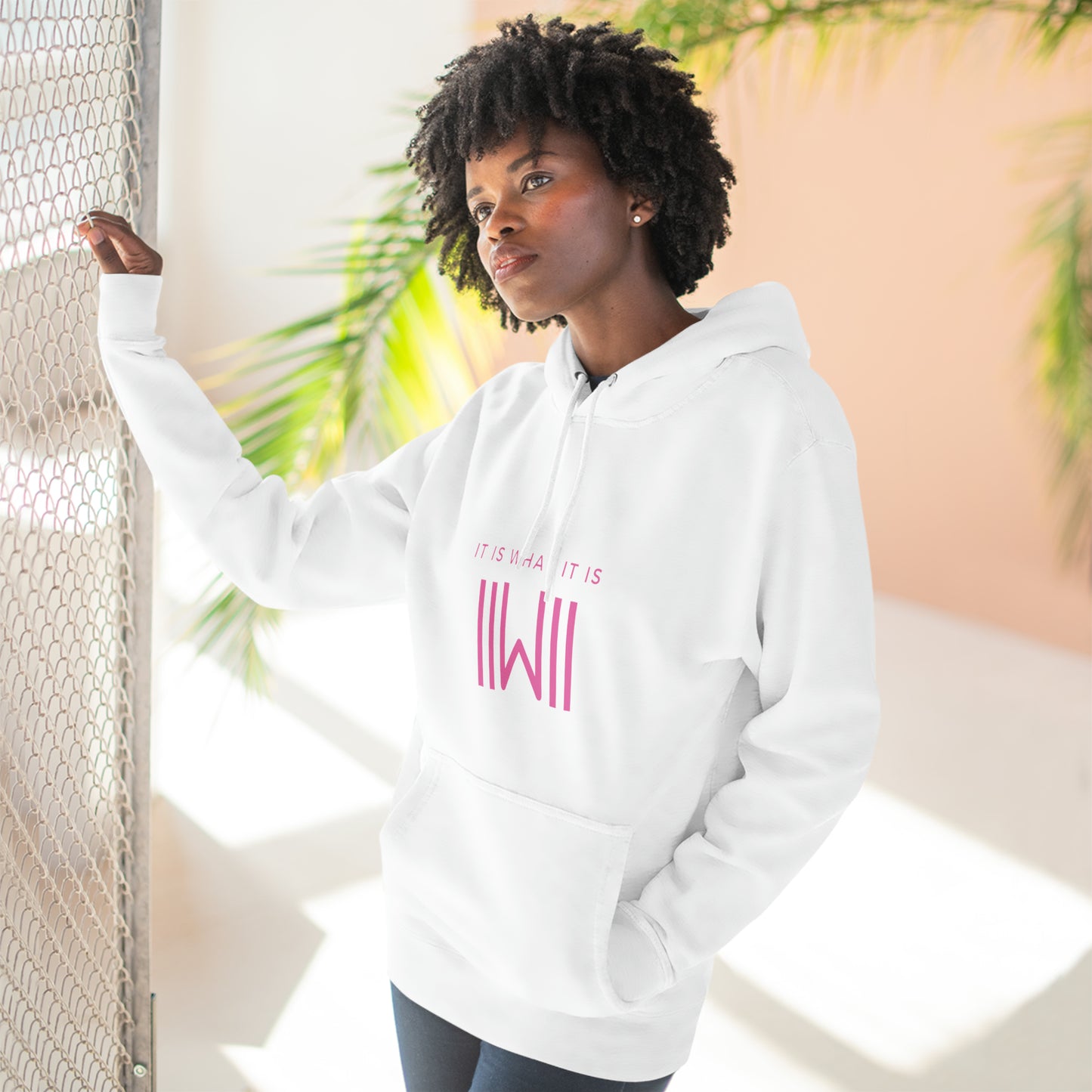 Comfy Hoody IIWII - It Is What It Is - Unisex Premium Pullover Hoodie