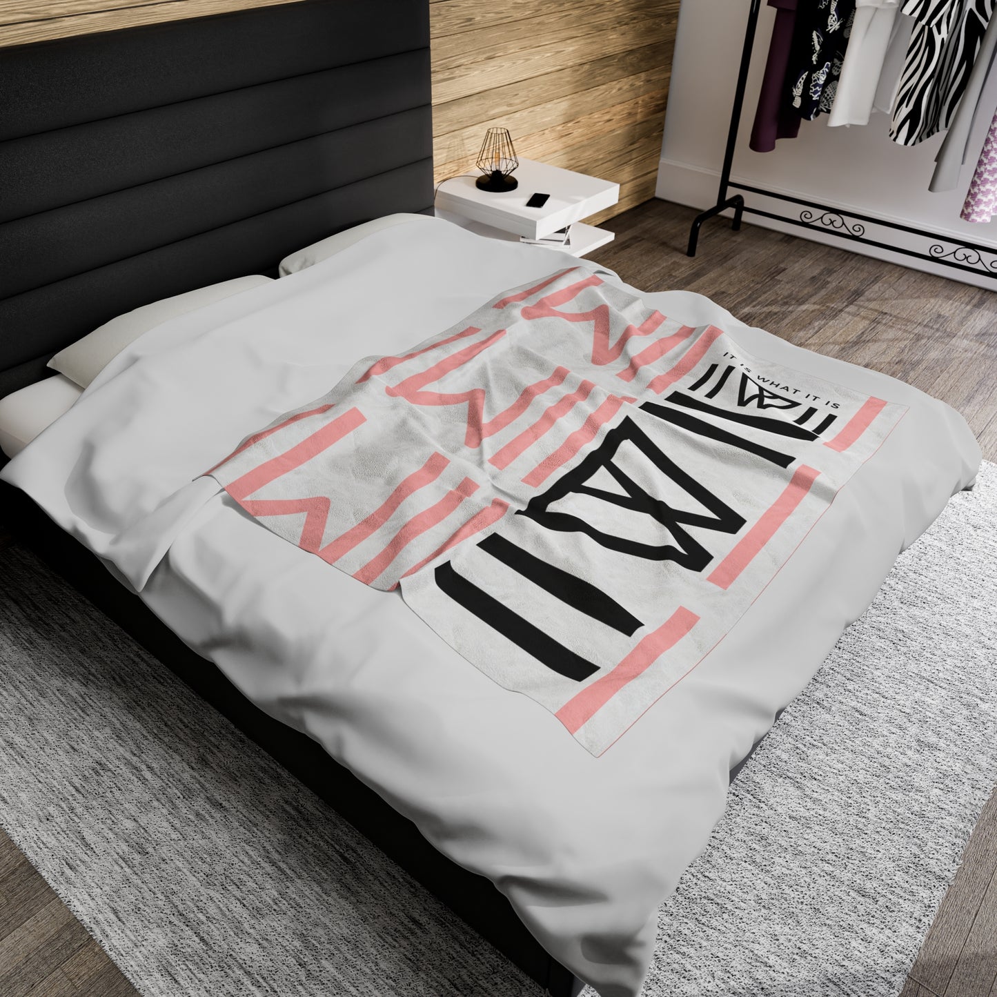 Blanket Bedcover - IIWII branded logo Velveteen Plush Blanket