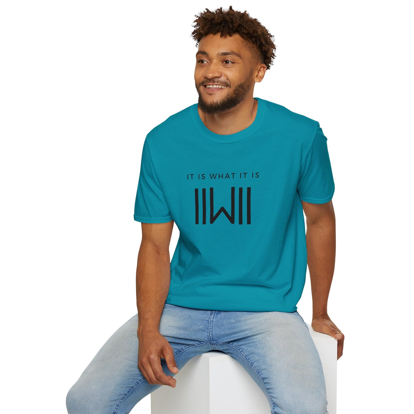 T-shirt - IIWII "It Is What It Is" Unisex Softstyle T-Shirt tee