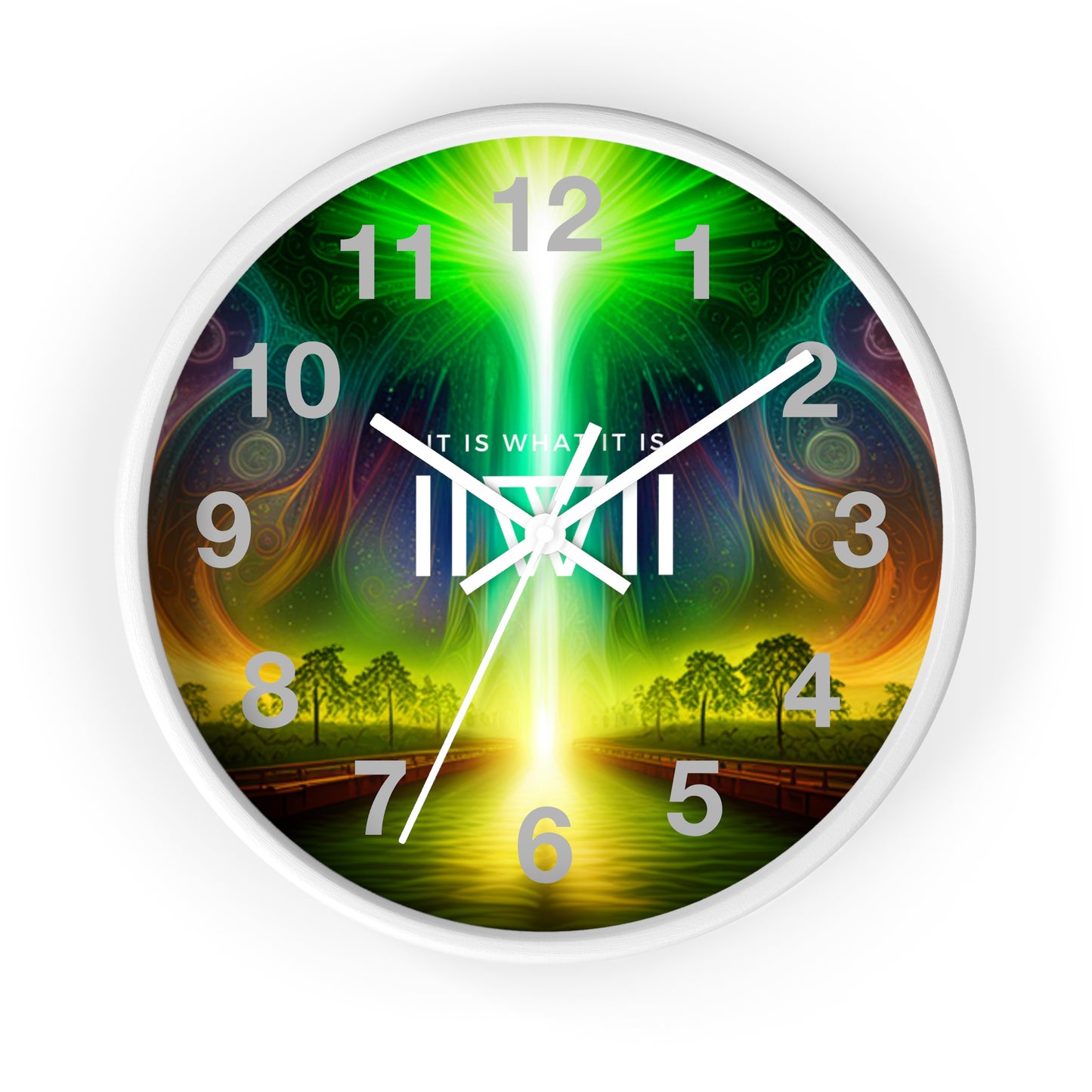 Wall Clock - IIWII logo "Higher Place" Clock