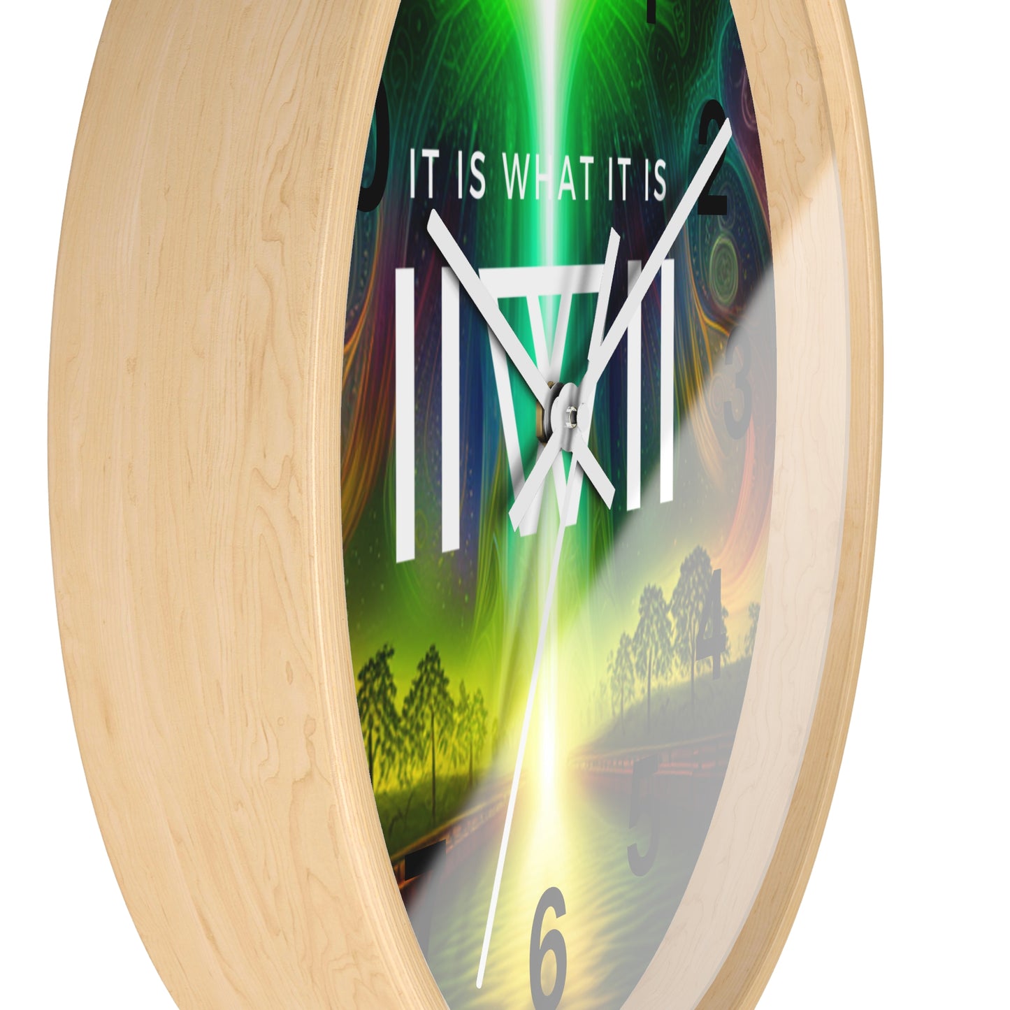 Wall Clock - IIWII logo "Higher Place" Clock
