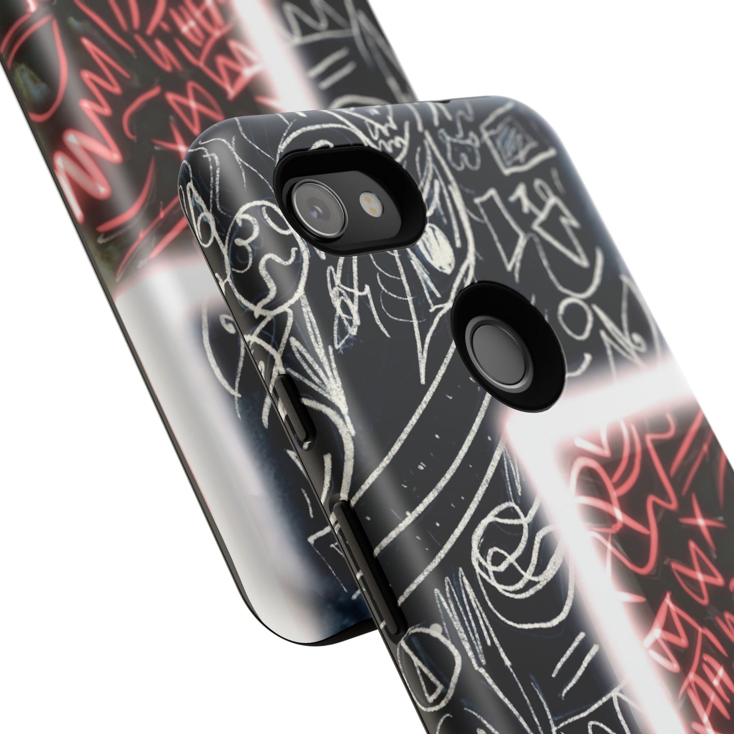 Artistic Phone Case - Unique Design with Quote