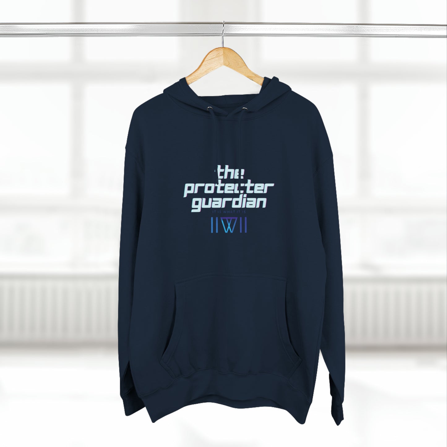 Hoody "Inter-dimensional, crumble bunnies" This is The Protector Guardian,  Unisex Premium Pullover Hoodie