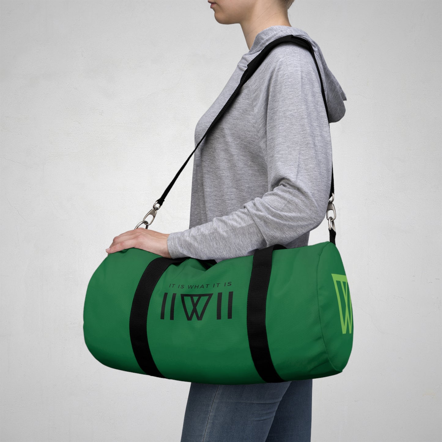 Duffel Bag - IIWII logo branded - Gym Travel Bag