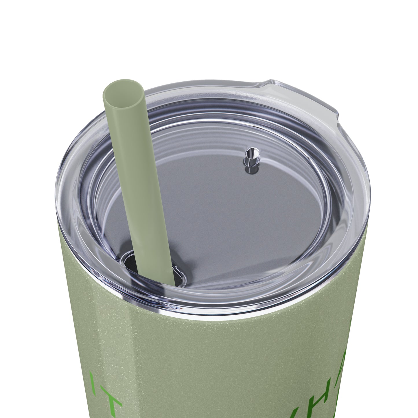 Water Bottle Flask Tumbler - IIWII Skinny Tumbler with Straw, 20oz
