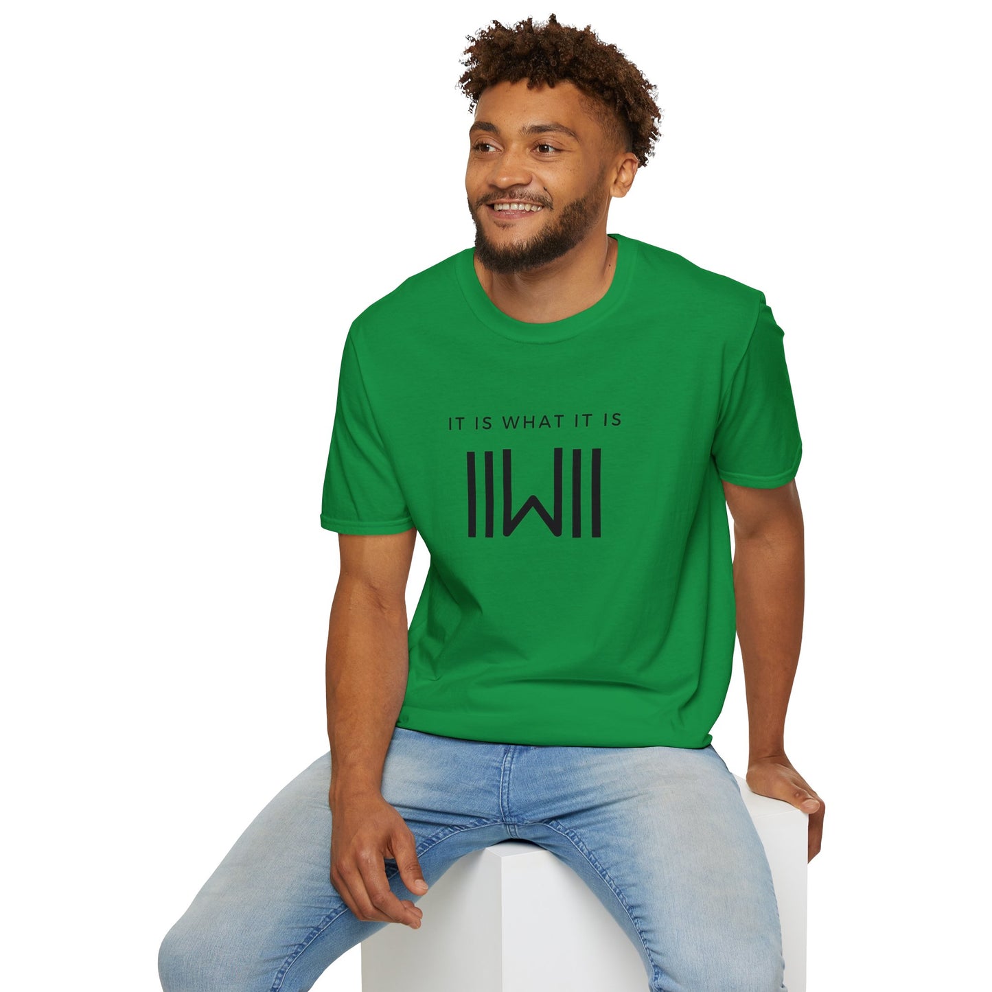 T-shirt - IIWII "It Is What It Is" Unisex Softstyle T-Shirt tee