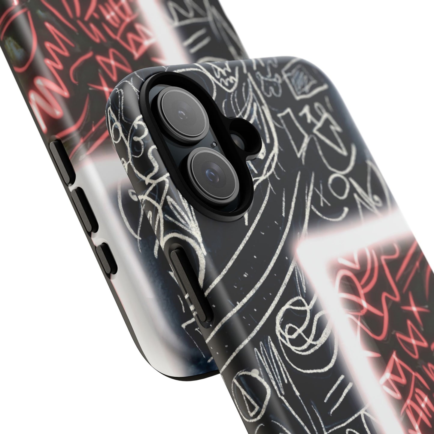 Artistic Phone Case - Unique Design with Quote