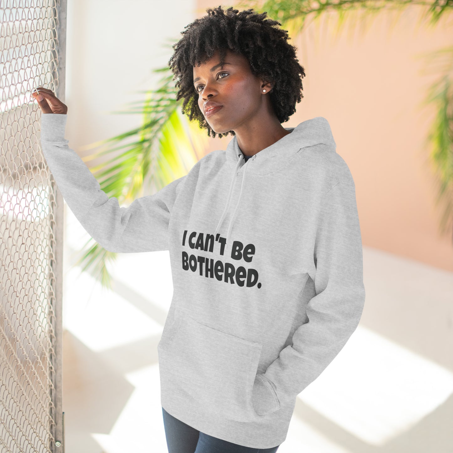 Hoody "I can't be bothered." IIWII – Unisex Premium Pullover Hoodie