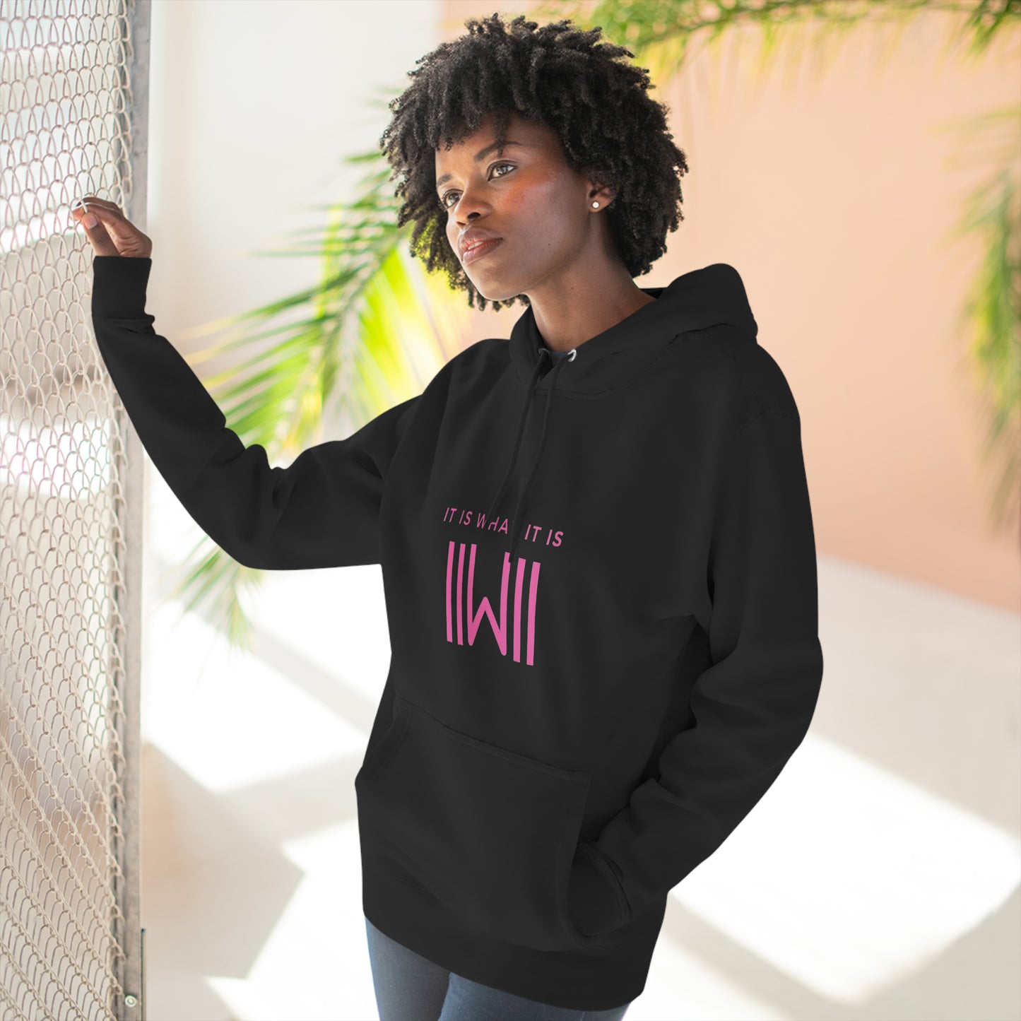 Comfy Hoody IIWII - It Is What It Is - Unisex Premium Pullover Hoodie