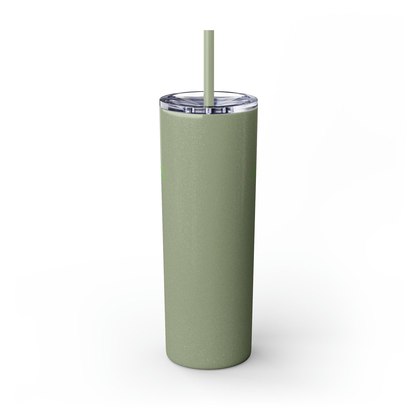 Water Bottle Flask Tumbler - IIWII Skinny Tumbler with Straw, 20oz